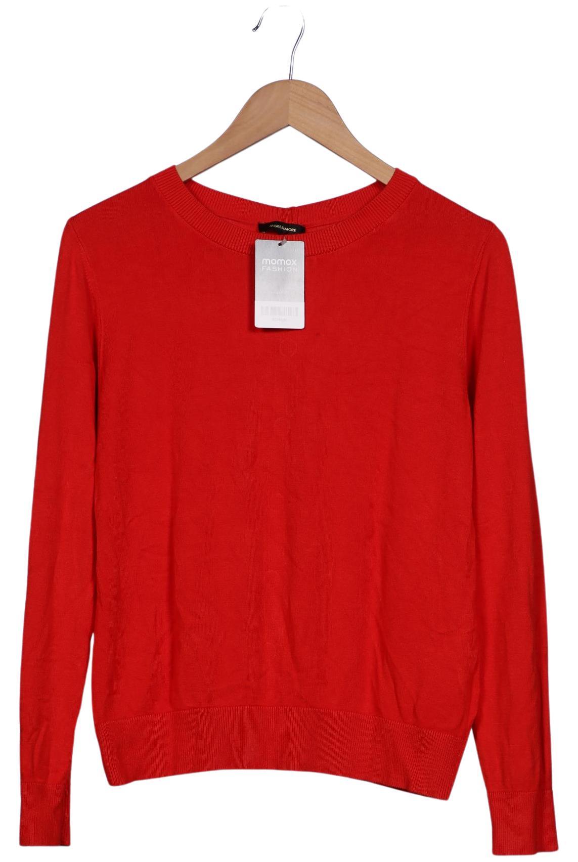 

More & More Damen Pullover, rot, Gr. 38