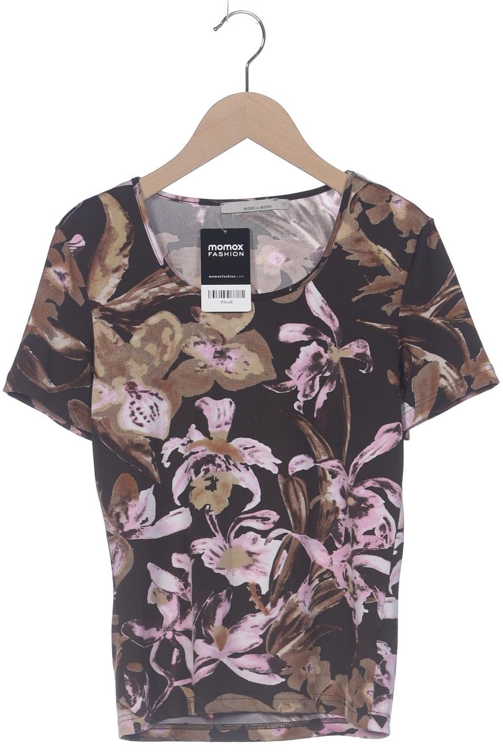 

More & More Damen T-Shirt, braun, Gr. 36