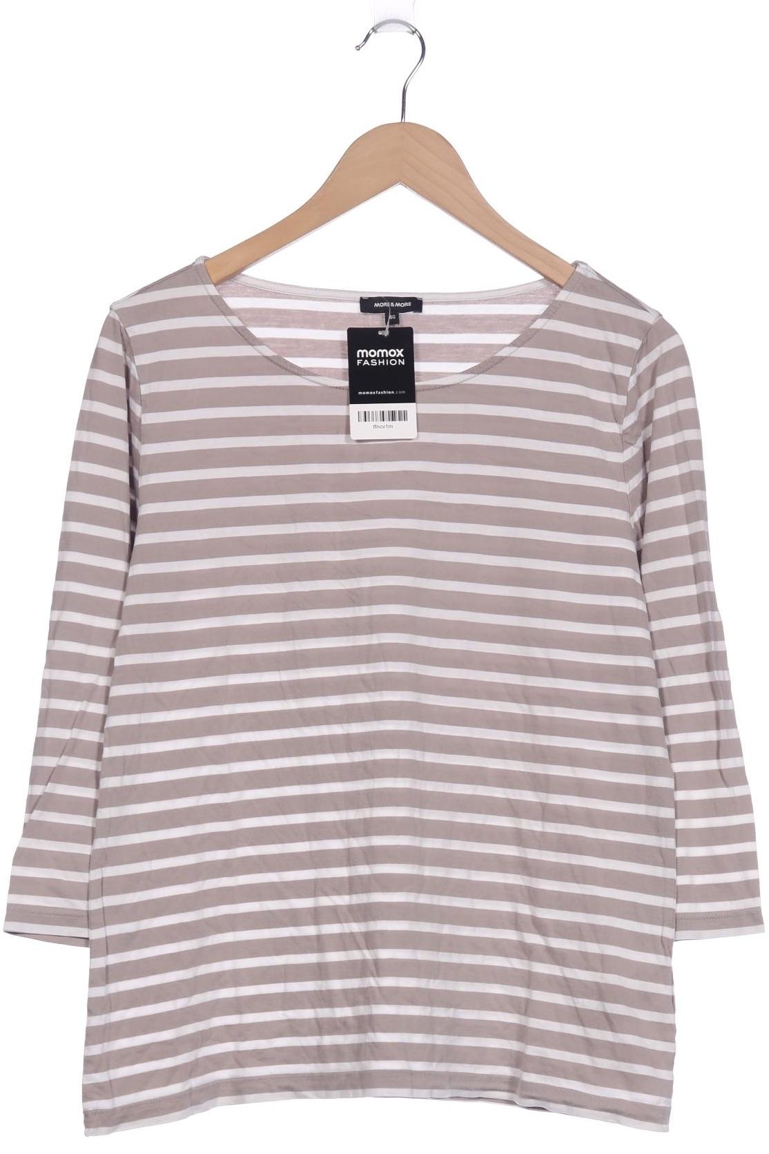 

More & More Damen Langarmshirt, grau, Gr. 46