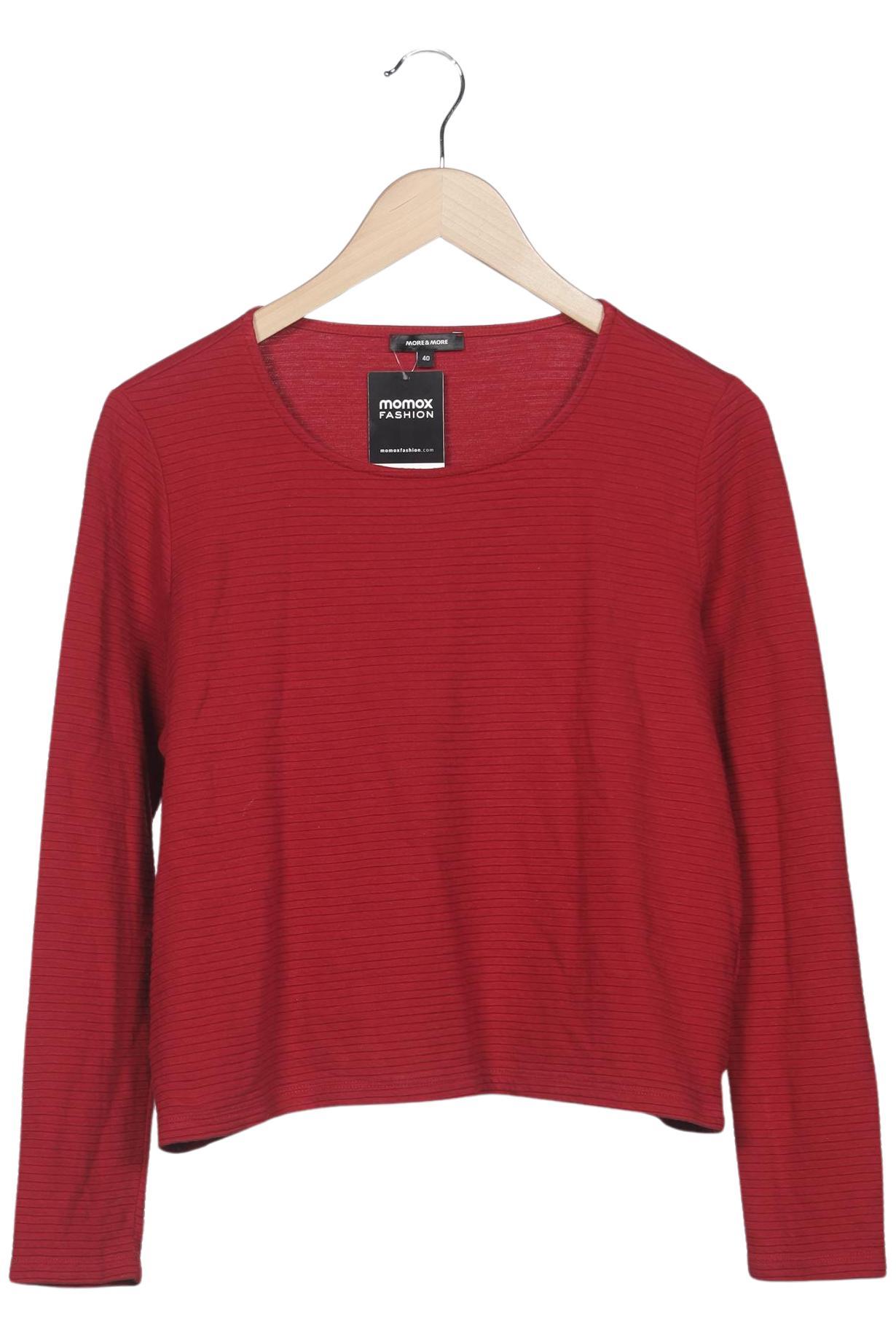 

More & More Damen Pullover, rot, Gr. 40
