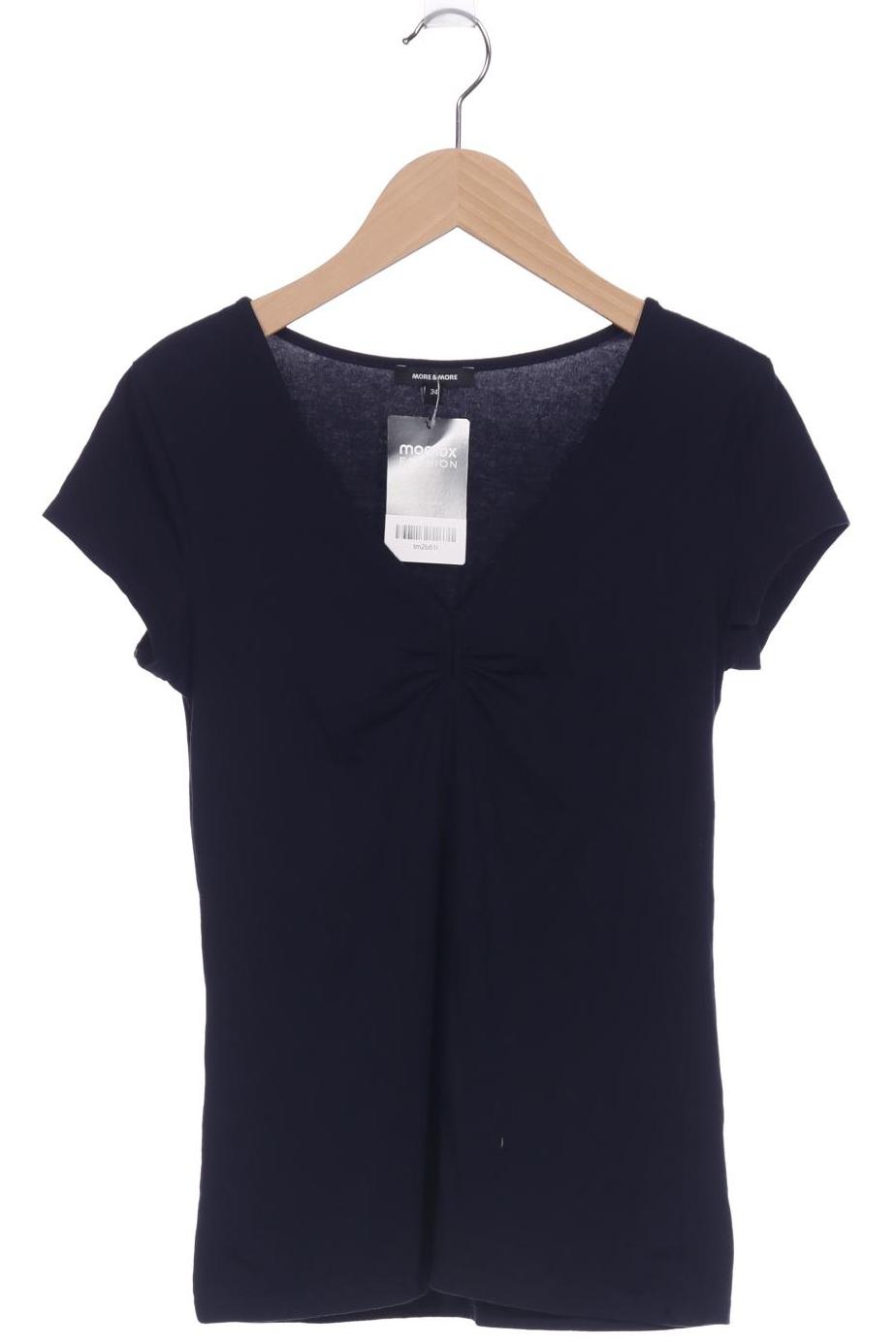 

More & More Damen T-Shirt, marineblau, Gr. 34