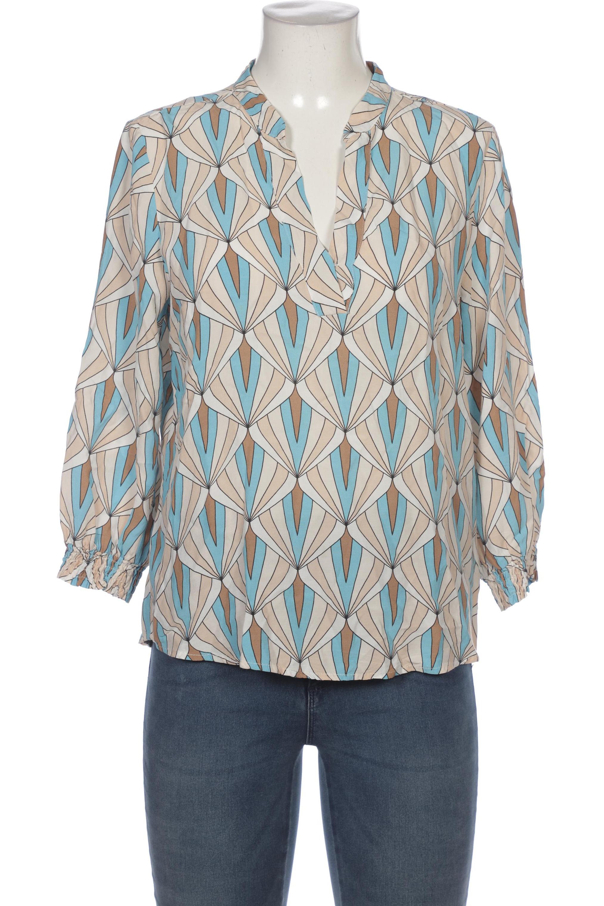 

More & More Damen Bluse, blau, Gr. 40
