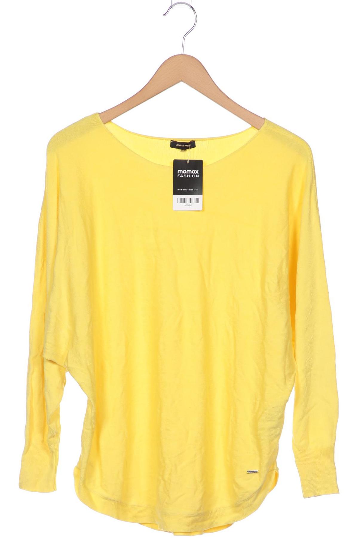 

More & More Damen Pullover, gelb, Gr. 42