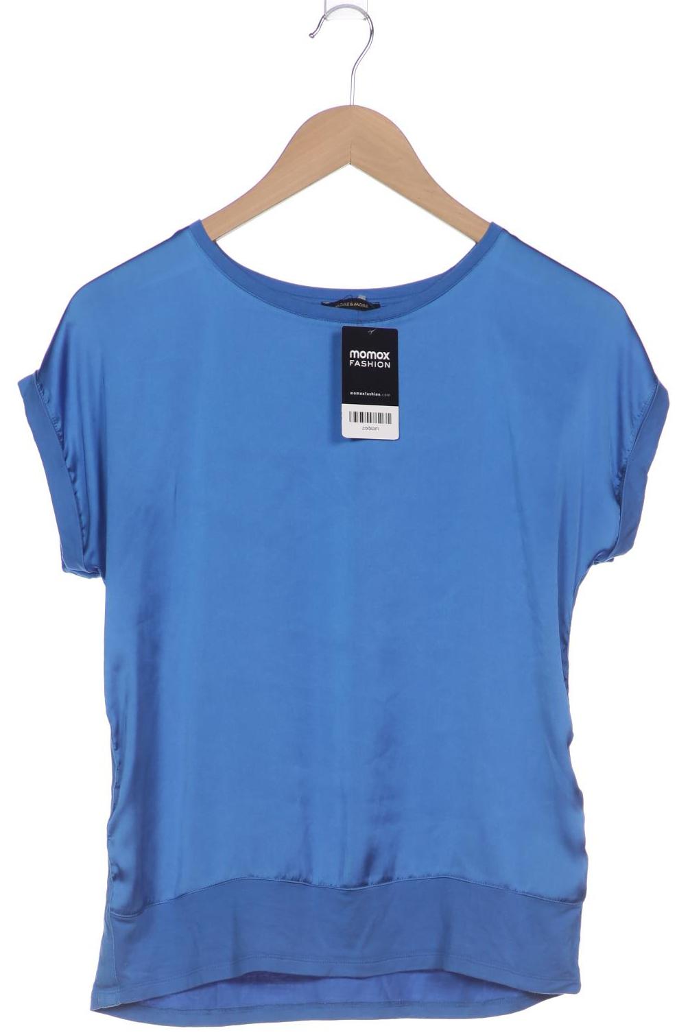 

More & More Damen T-Shirt, blau, Gr. 34