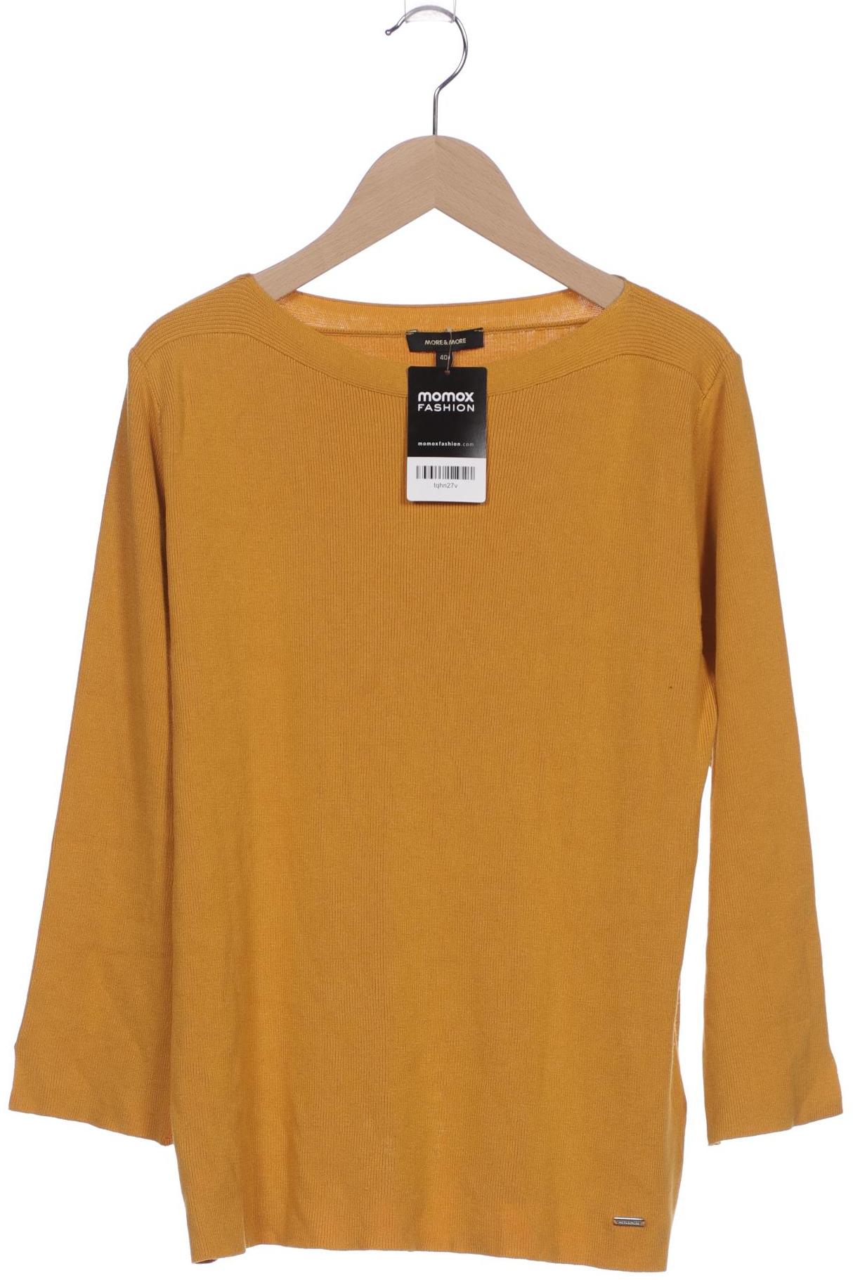 

More & More Damen Pullover, gelb, Gr. 40