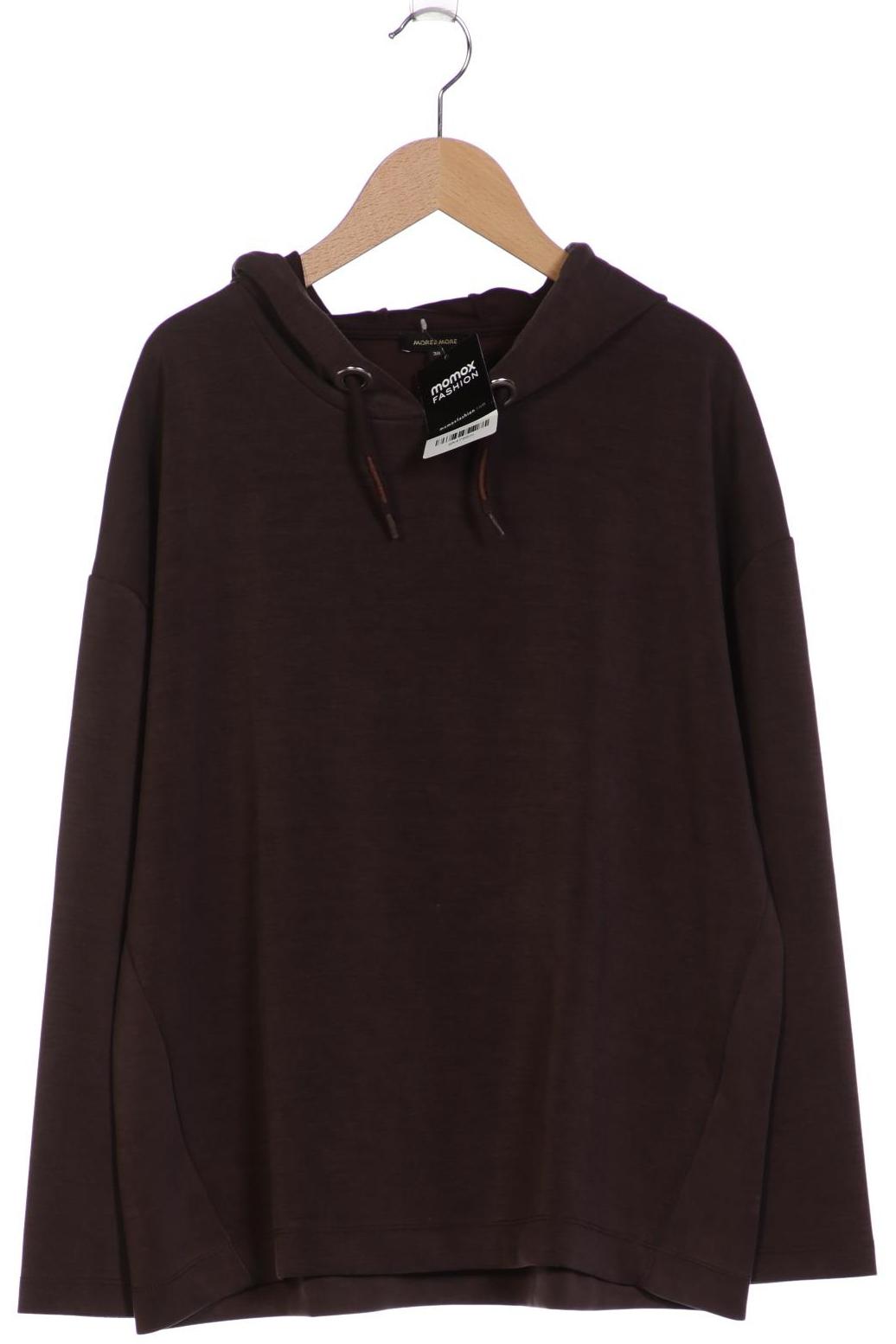 

More & More Damen Kapuzenpullover, braun, Gr. 38