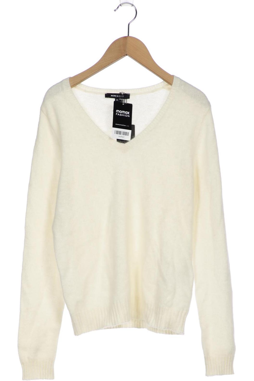 

More & More Damen Pullover, cremeweiß