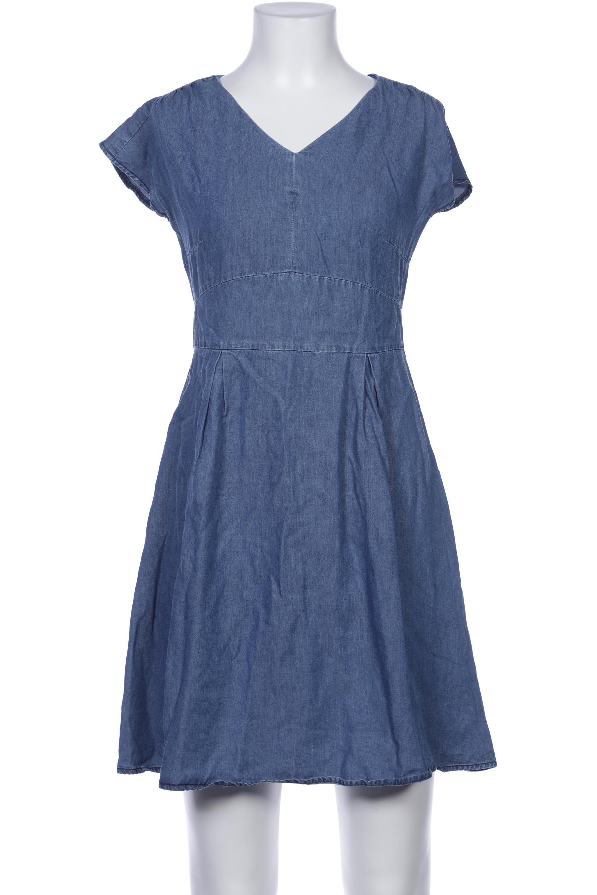 

More & More Damen Kleid, blau, Gr. 34