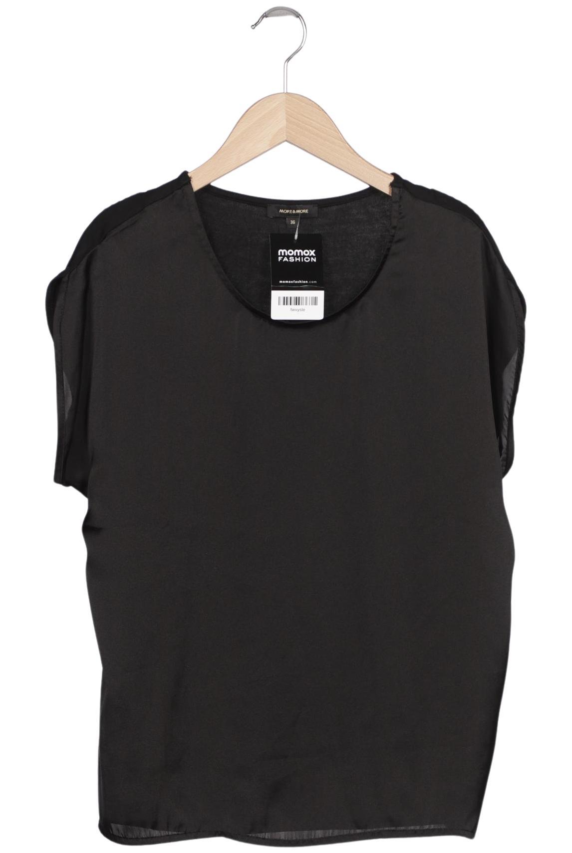 

More & More Damen T-Shirt, schwarz, Gr. 36