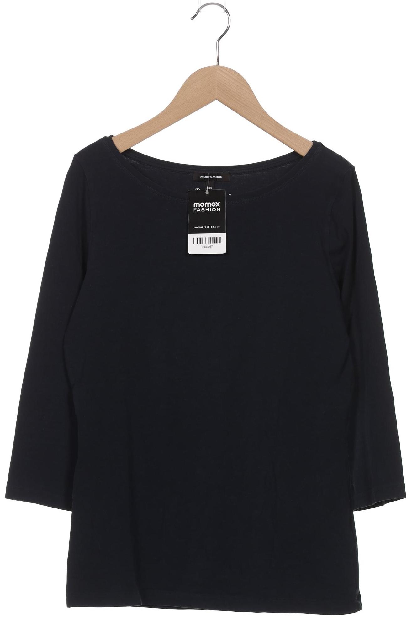 

More & More Damen Langarmshirt, marineblau, Gr. 38
