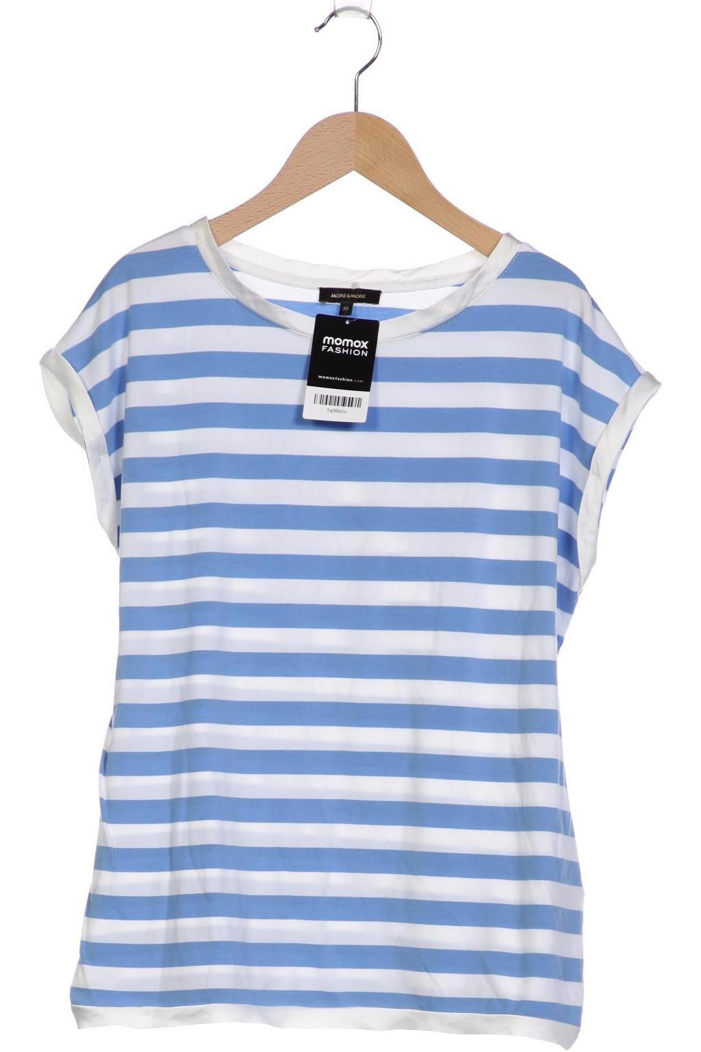 

More & More Damen T-Shirt, blau, Gr. 38