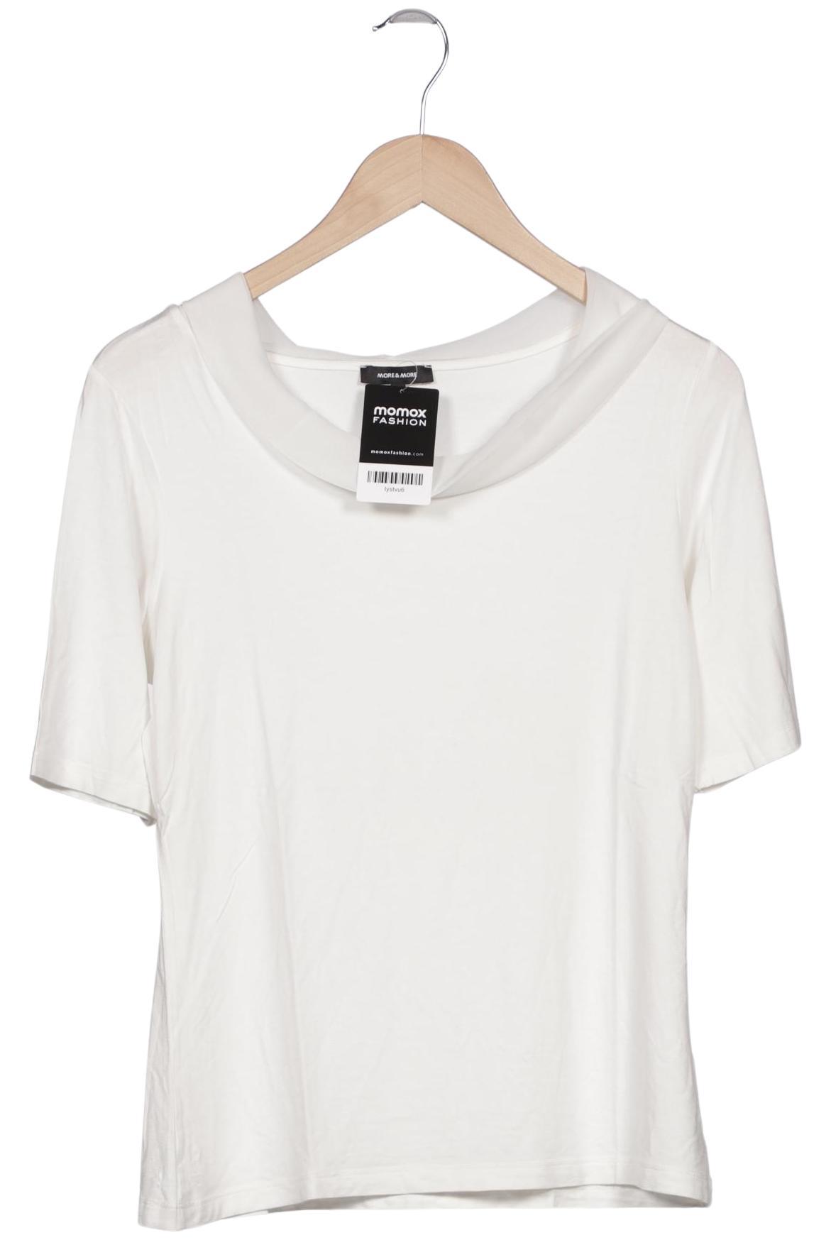 

More & More Damen T-Shirt, weiß, Gr. 40