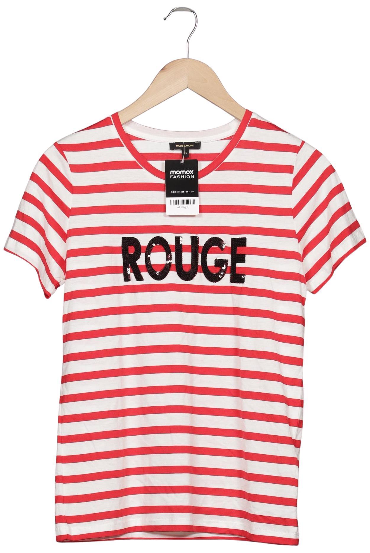 

More & More Damen T-Shirt, rot, Gr. 36