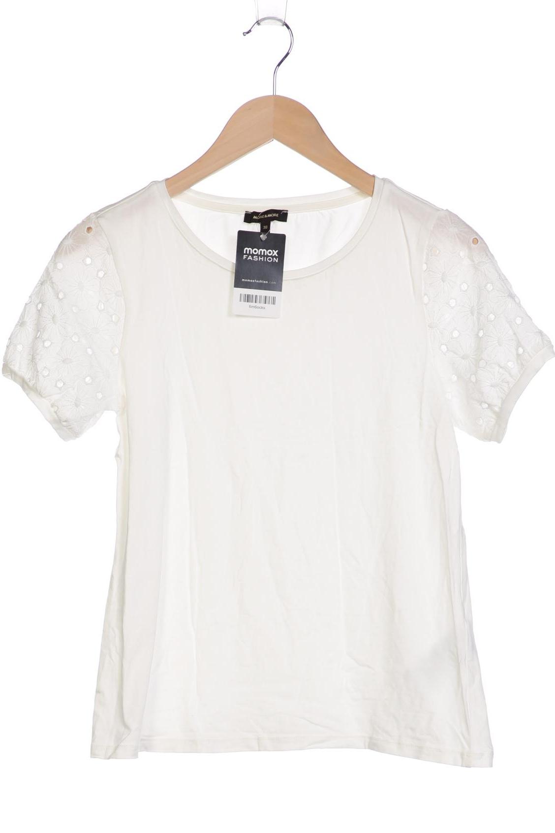 

More & More Damen T-Shirt, weiß, Gr. 38
