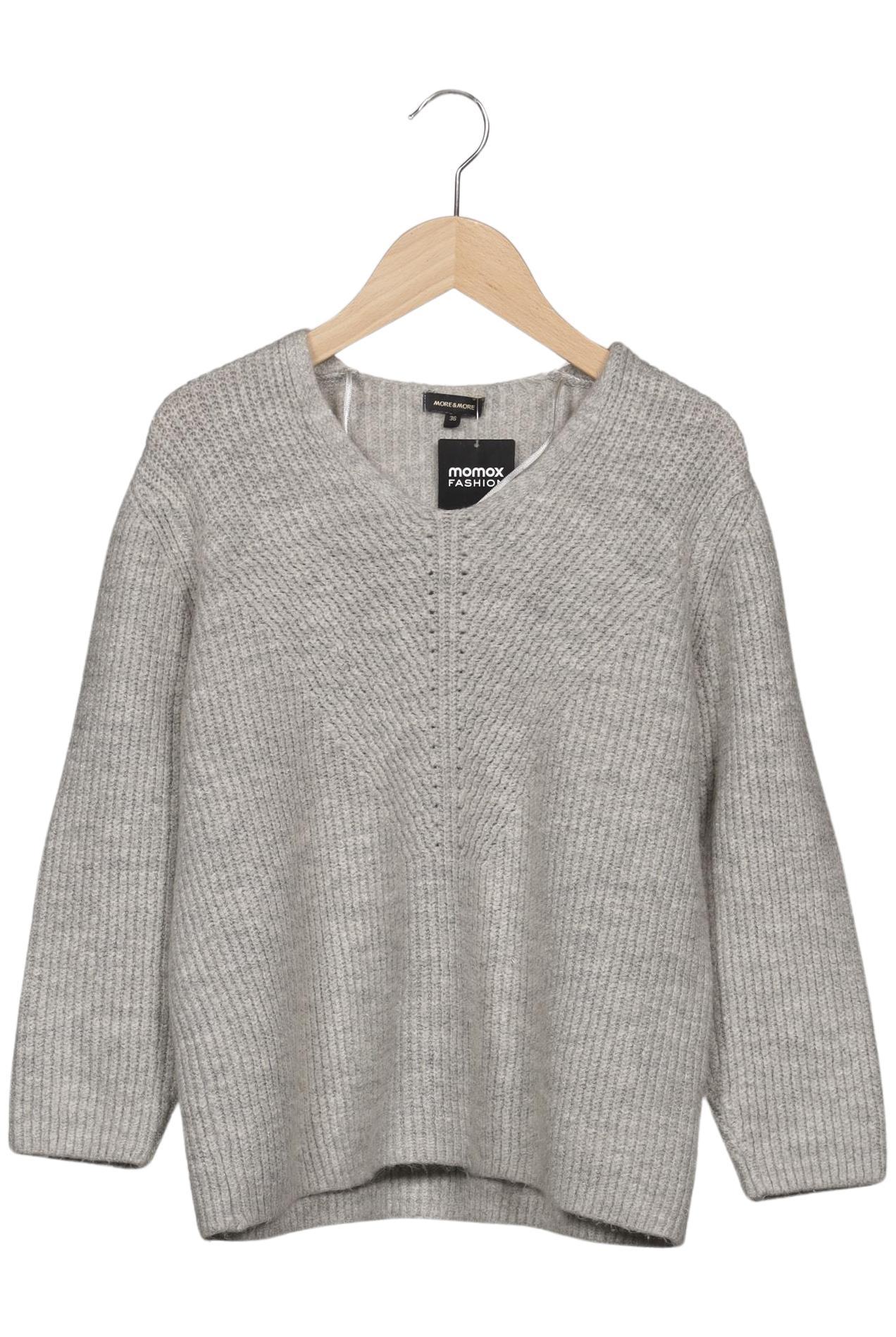 

More & More Damen Pullover, grau, Gr. 36