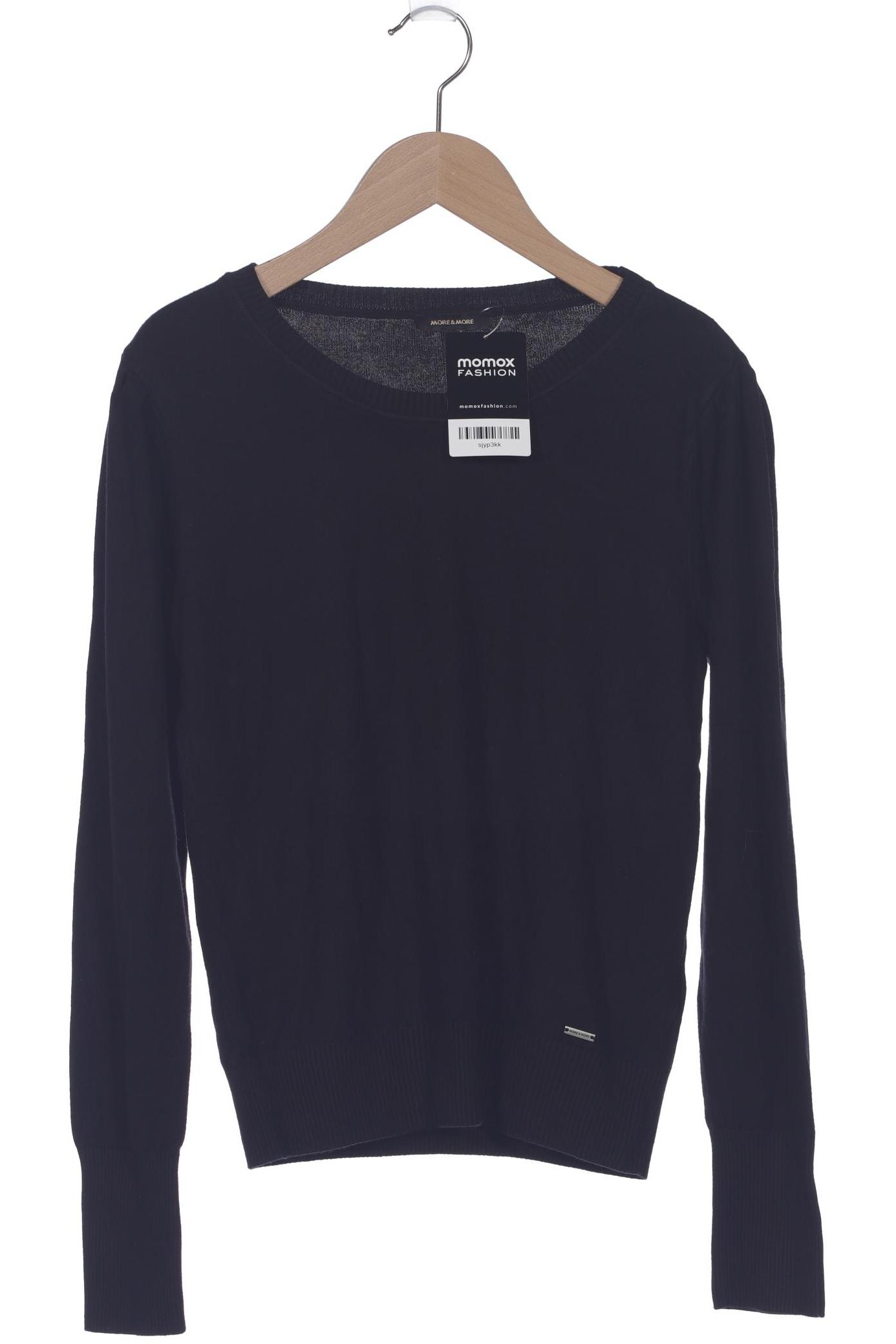 

More & More Damen Pullover, schwarz, Gr. 34