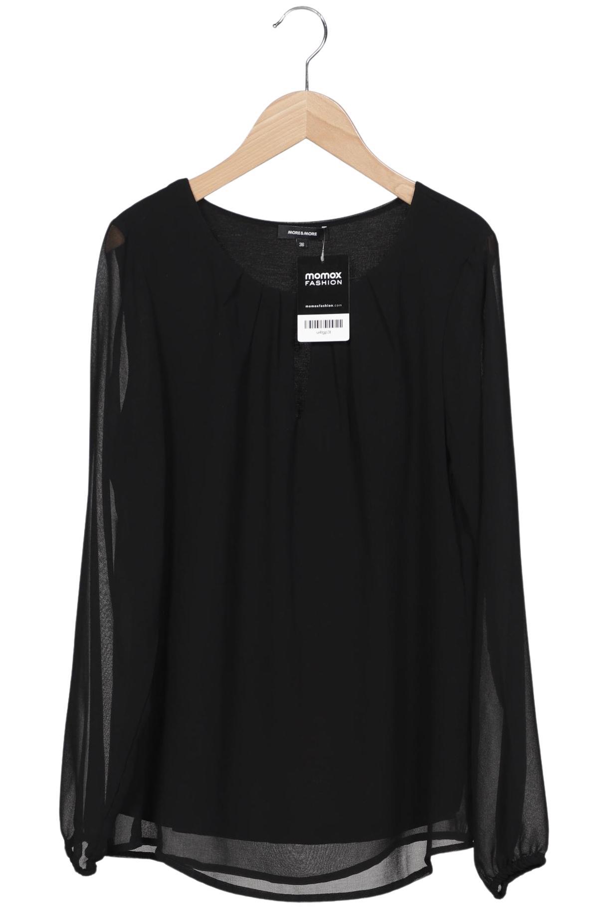 

More & More Damen Bluse, schwarz, Gr. 36
