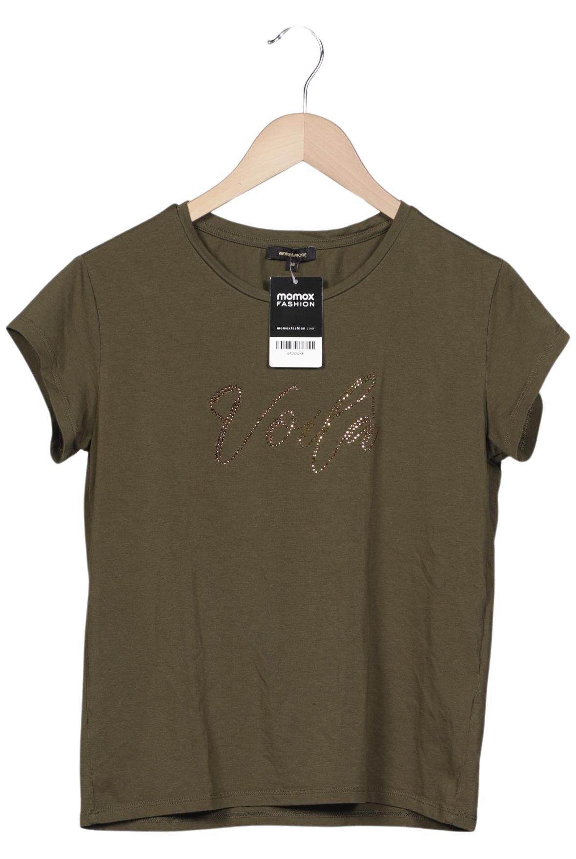 

More & More Damen T-Shirt, grün, Gr. 36