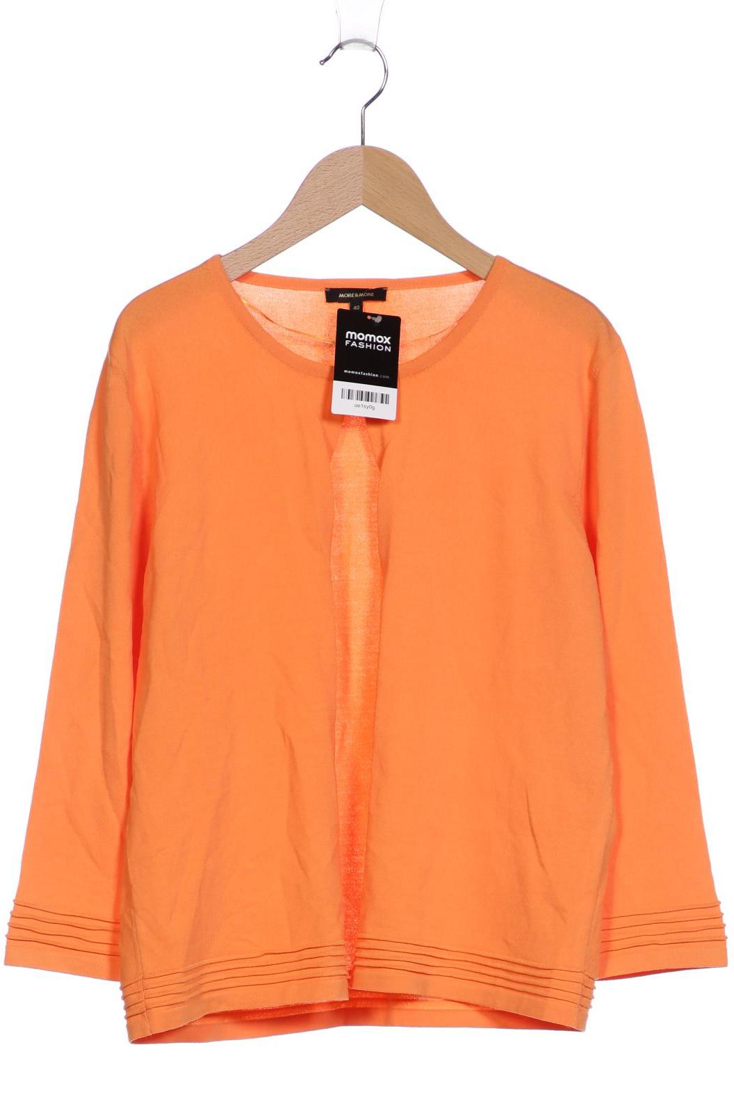 

More & More Damen Strickjacke, orange, Gr. 40