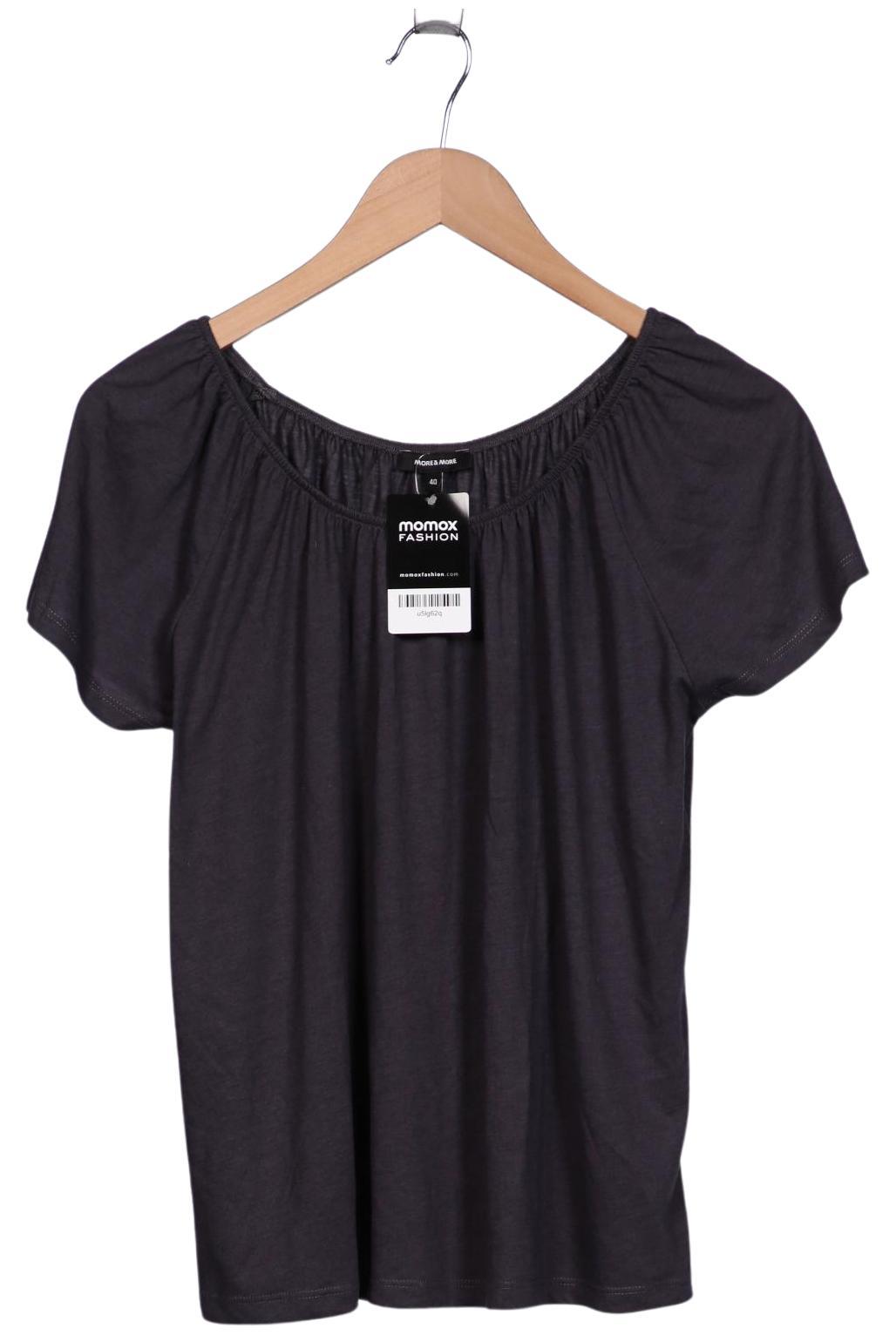 

More & More Damen T-Shirt, grau, Gr. 40
