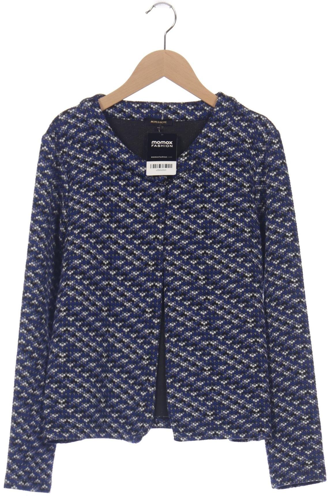 

More & More Damen Strickjacke, blau, Gr. 42