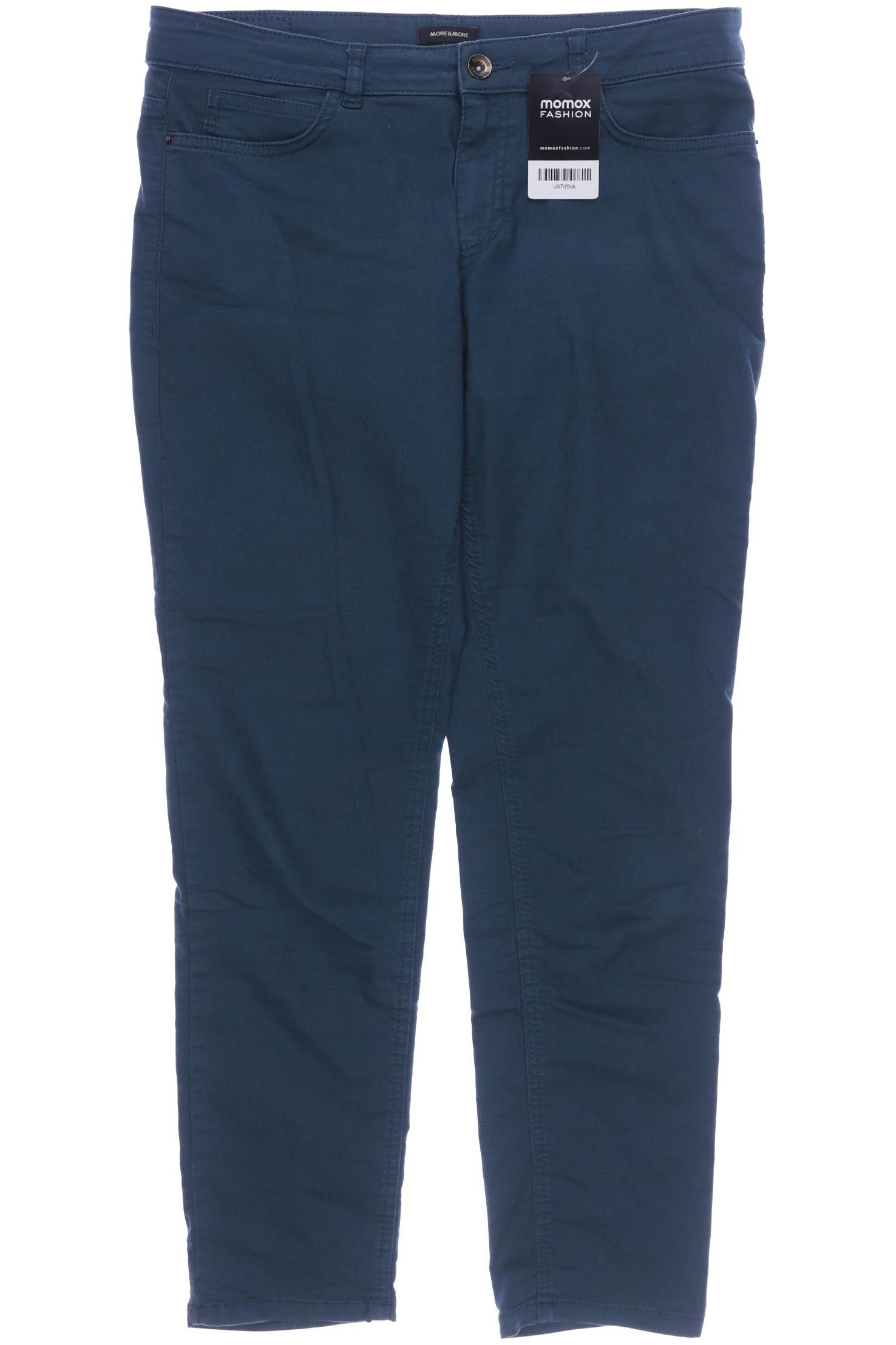 

More & More Damen Jeans, türkis