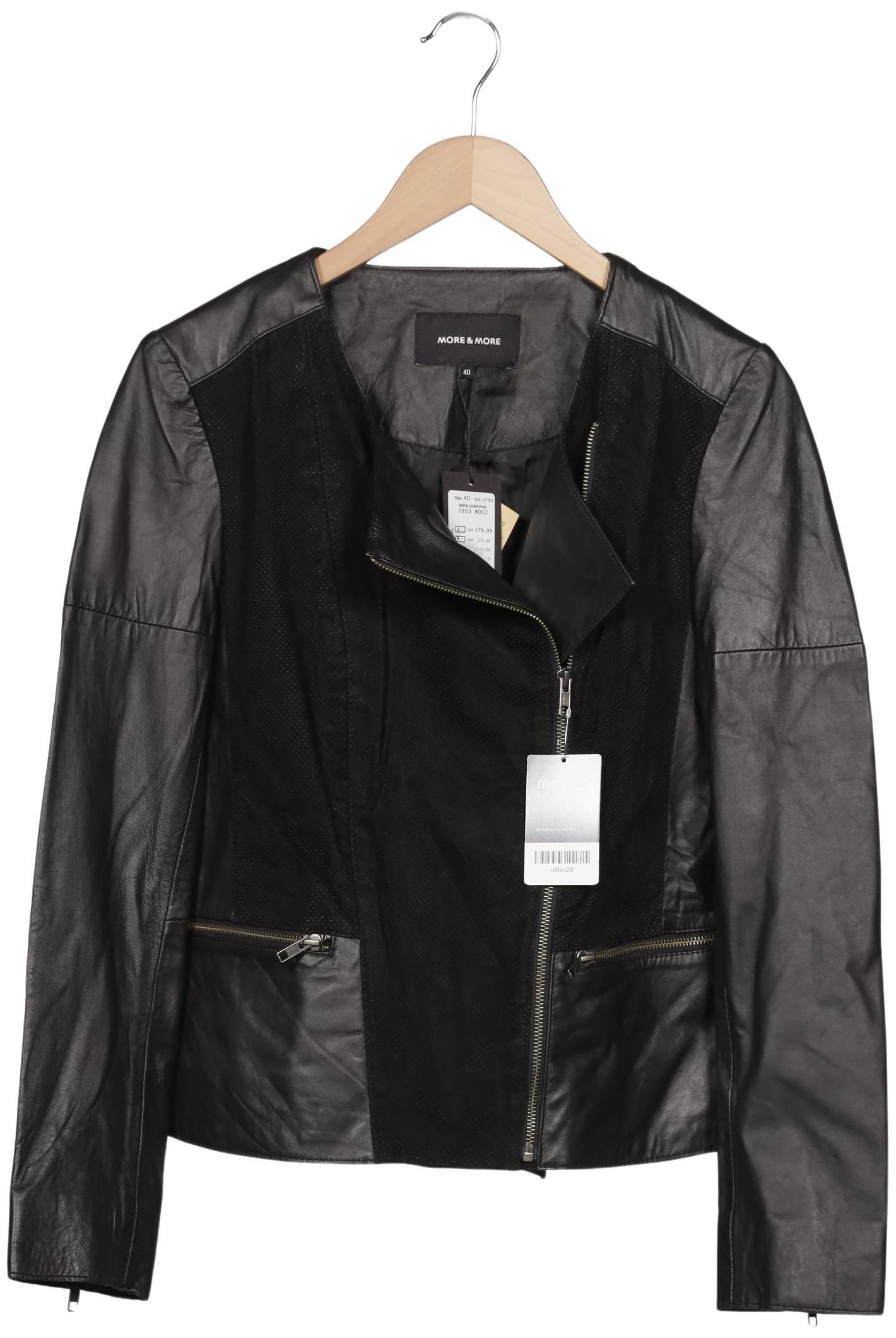 

More & More Damen Jacke, schwarz, Gr. 40