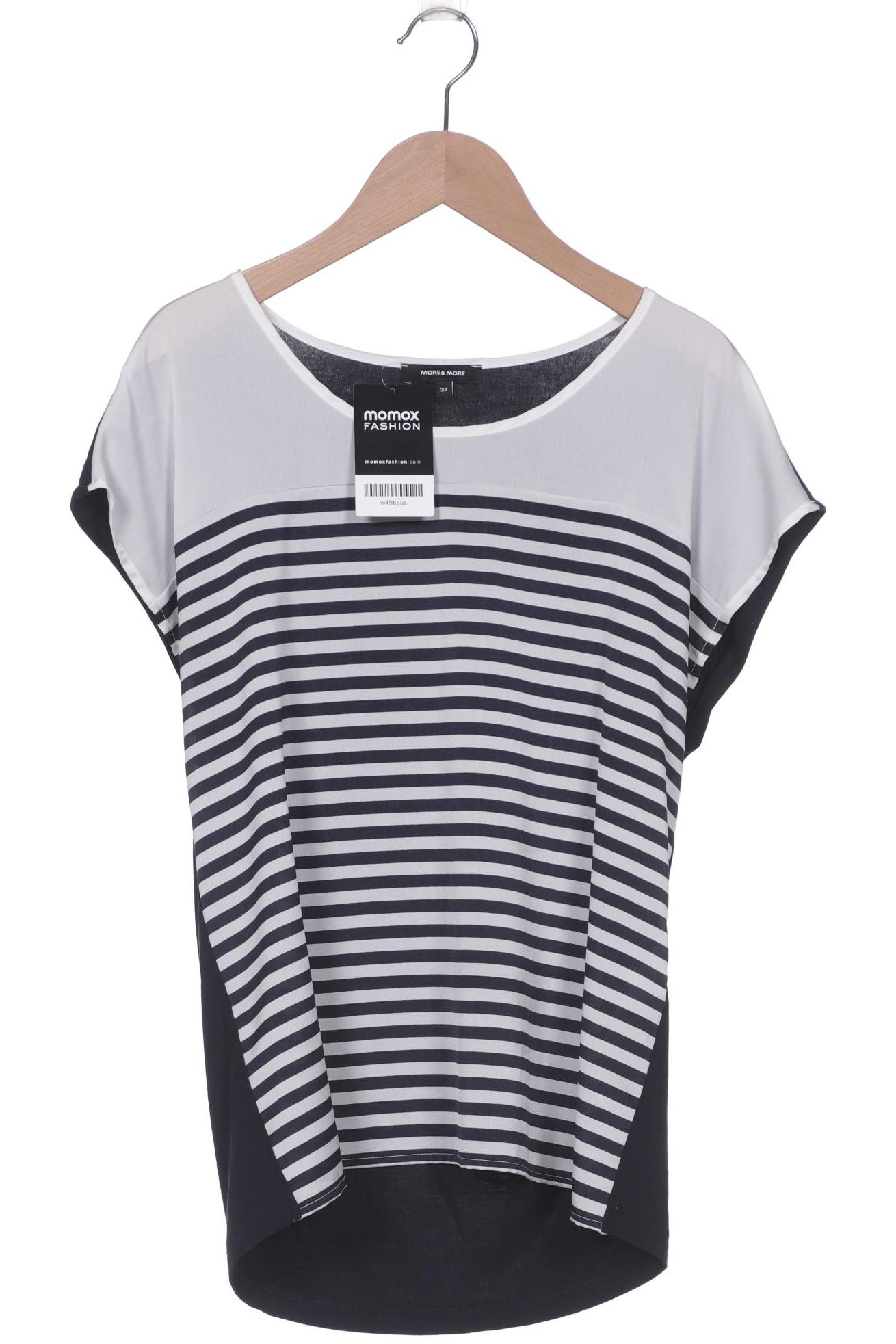

More & More Damen T-Shirt, marineblau, Gr. 34