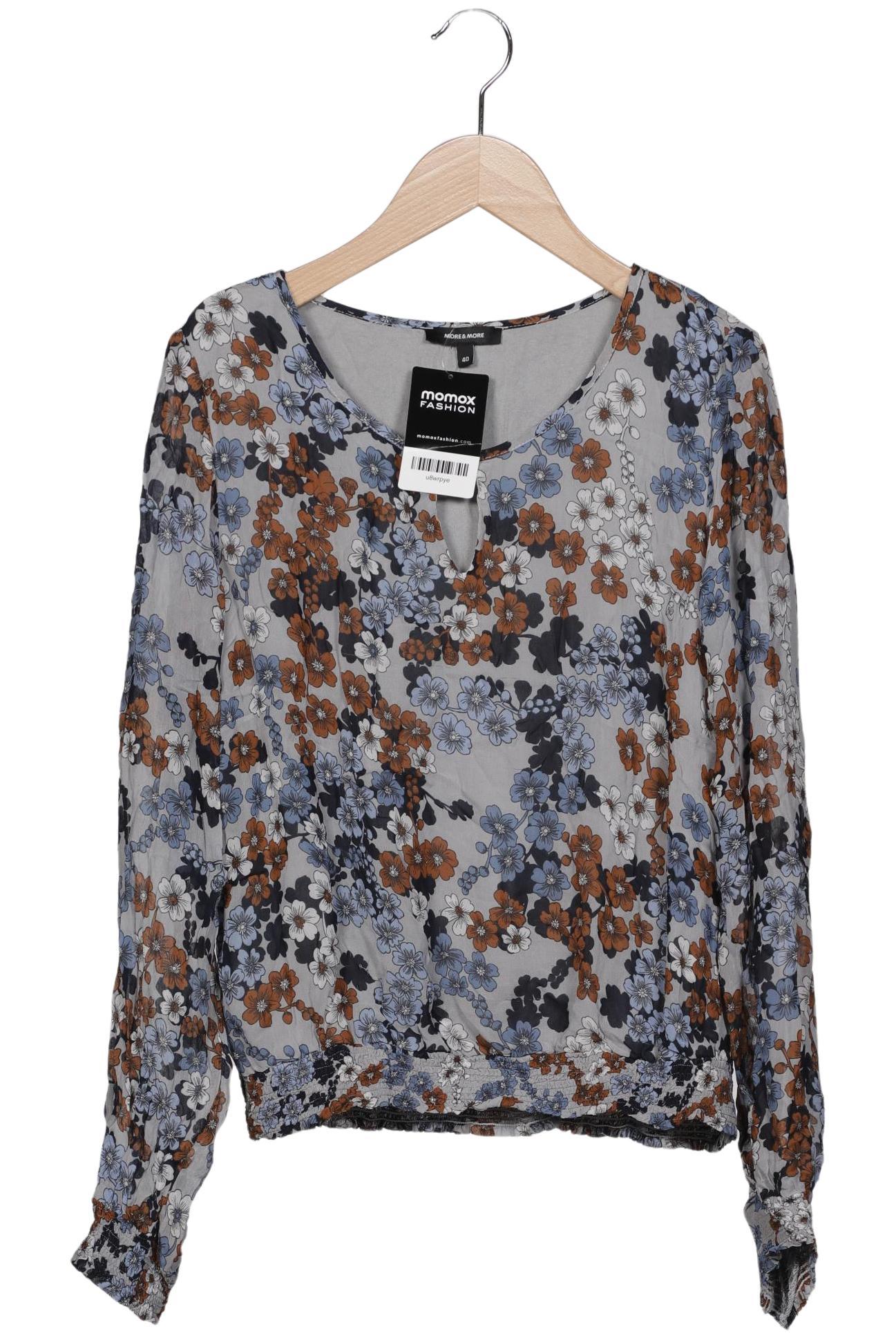 

More & More Damen Bluse, grau, Gr. 40