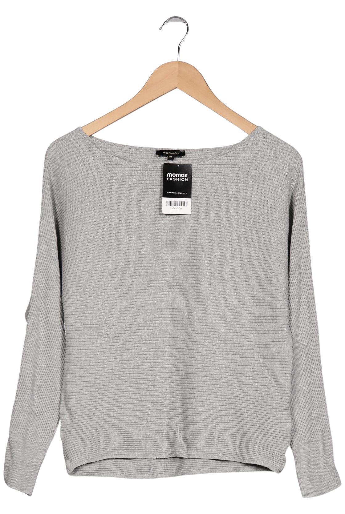 

More & More Damen Pullover, grau, Gr. 34
