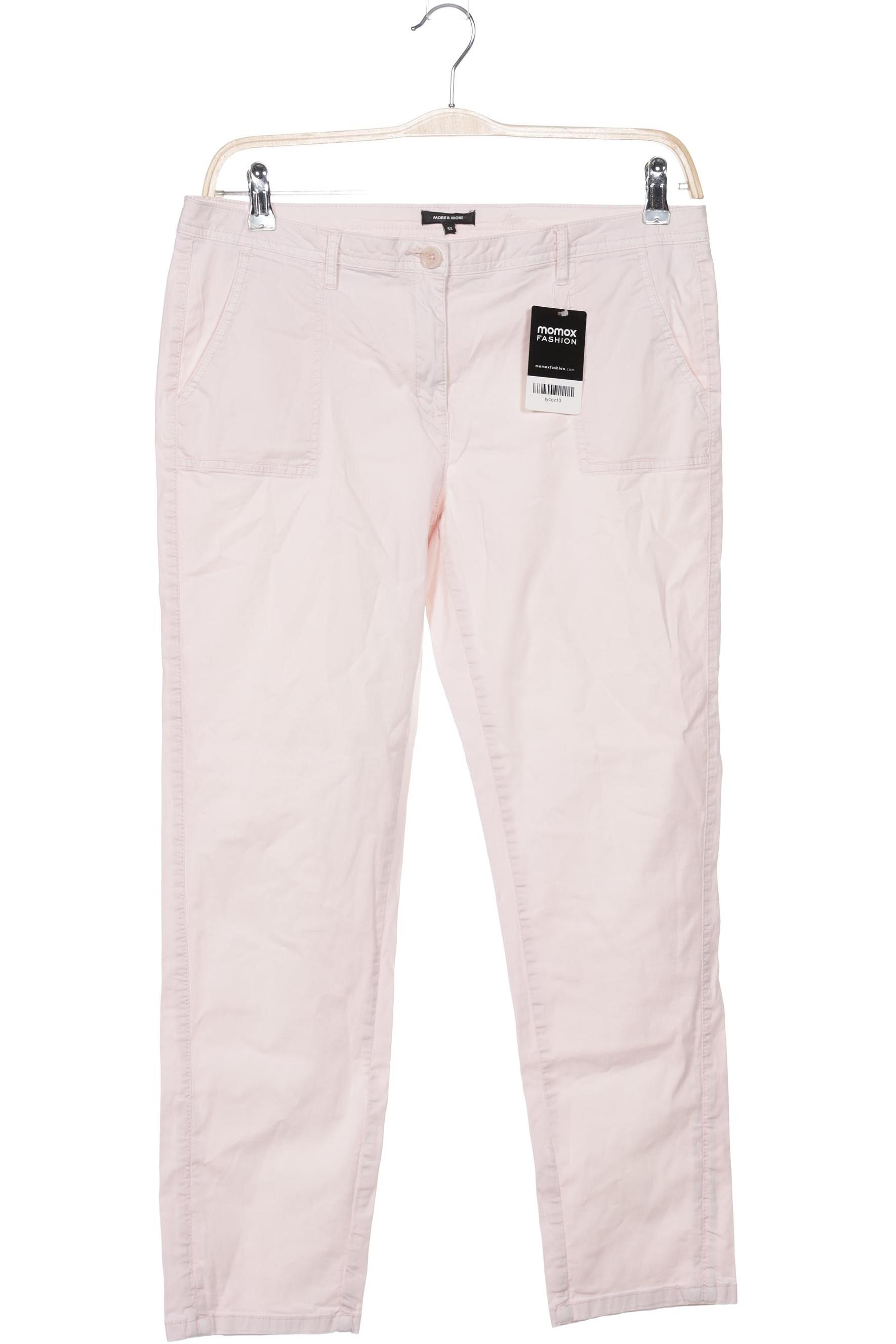 

More & More Damen Stoffhose, pink, Gr. 42