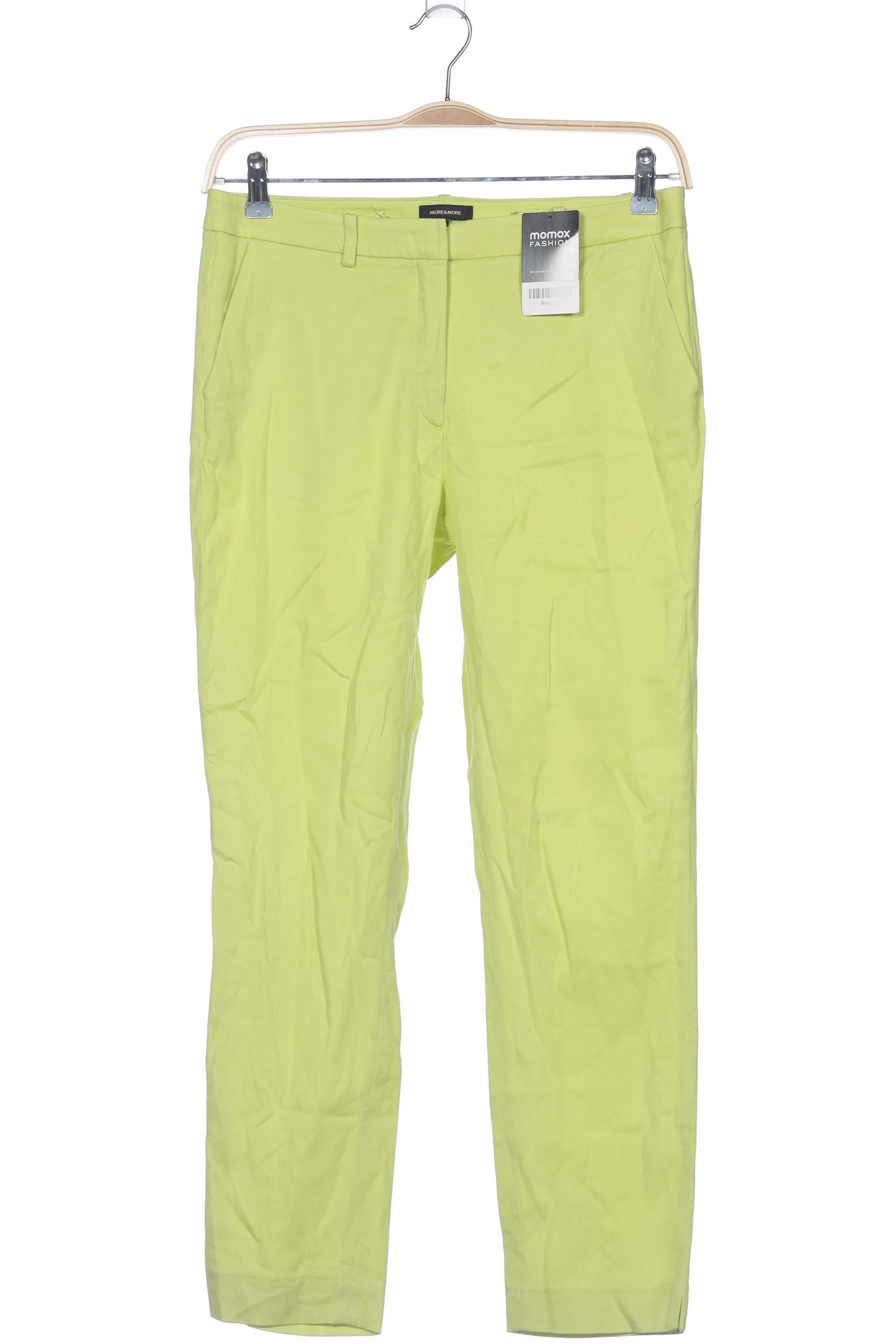 

More & More Damen Stoffhose, hellgrün, Gr. 38