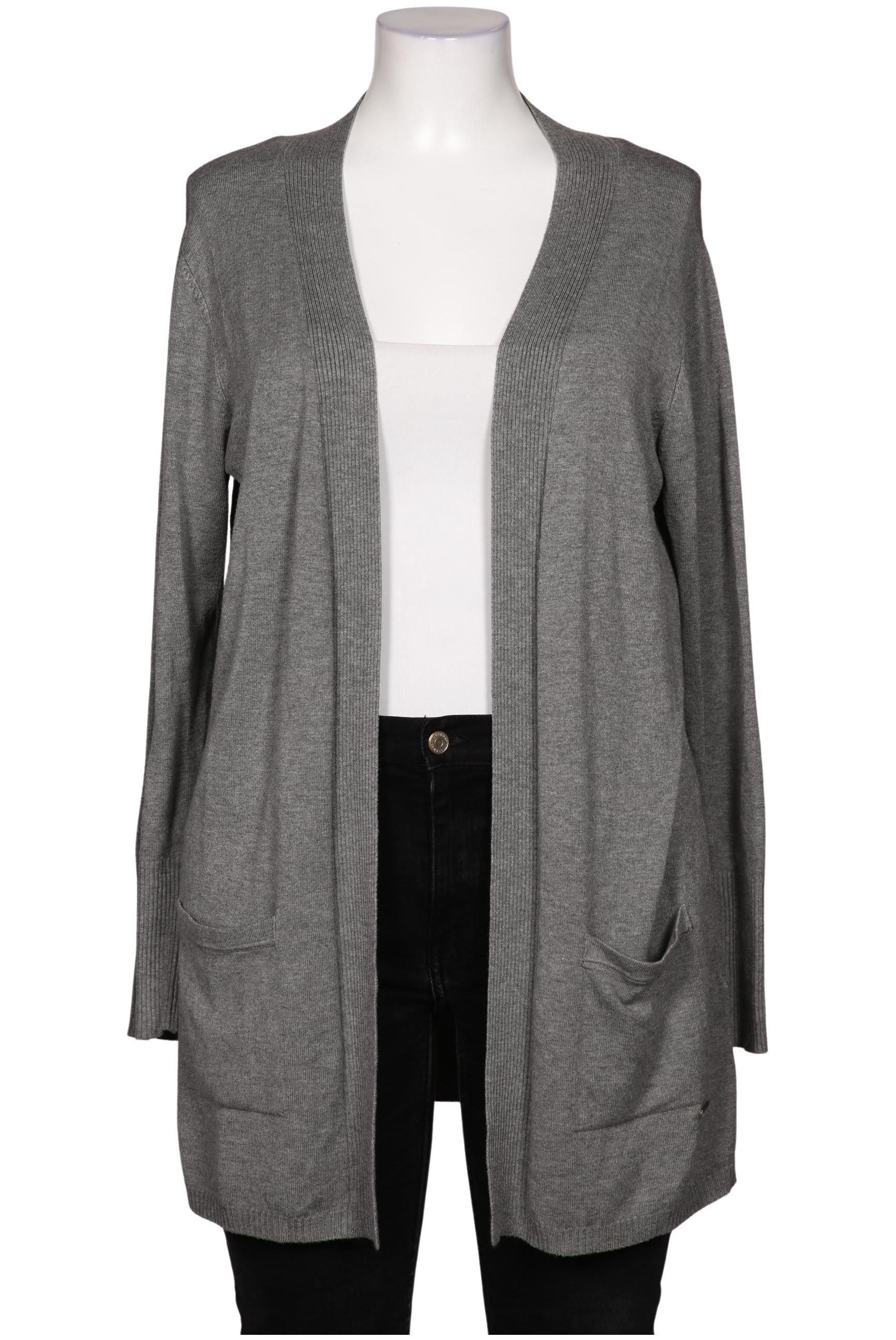 

More & More Damen Strickjacke, grau, Gr. 44