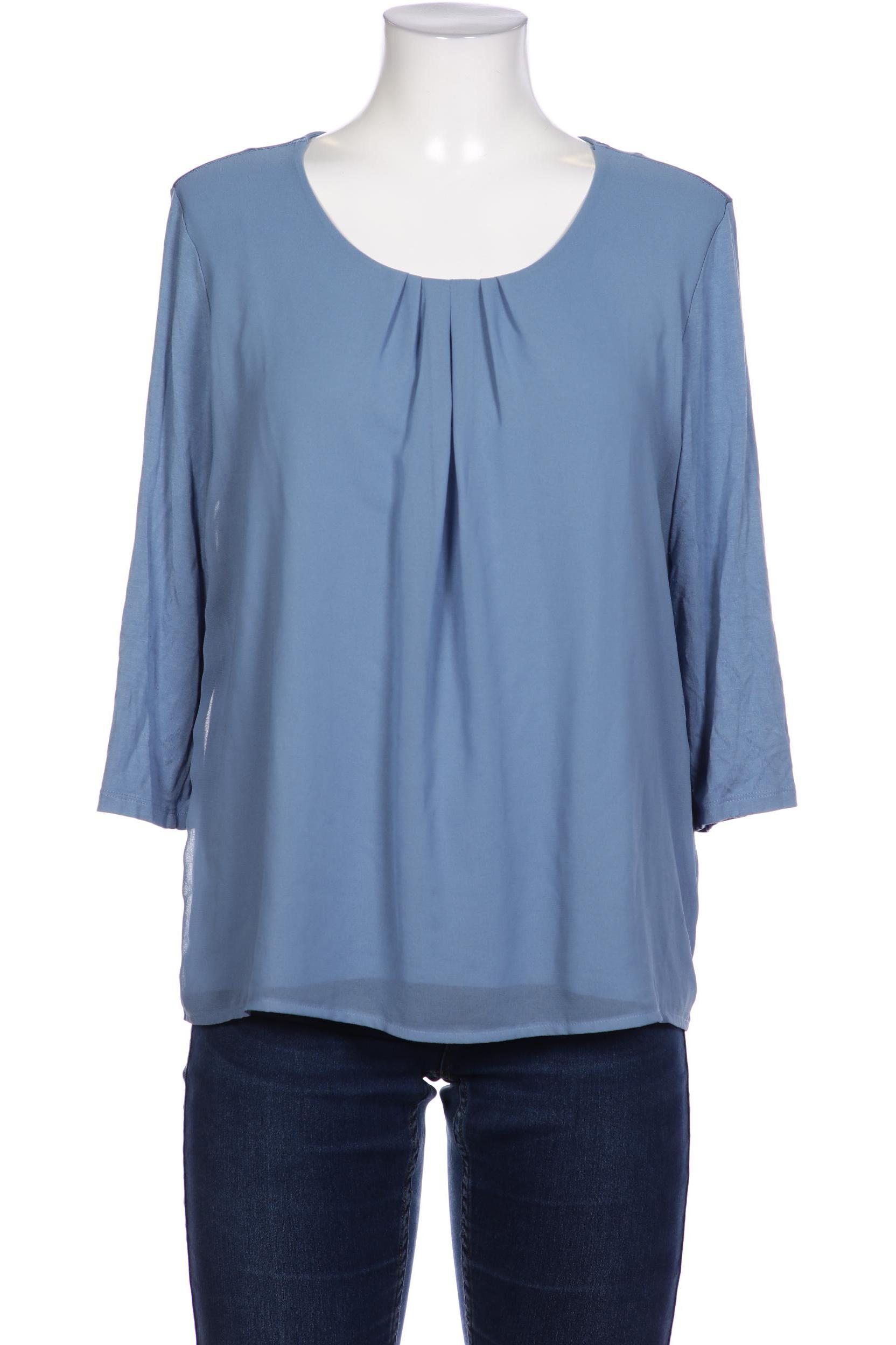 

More & More Damen Bluse, blau, Gr. 42
