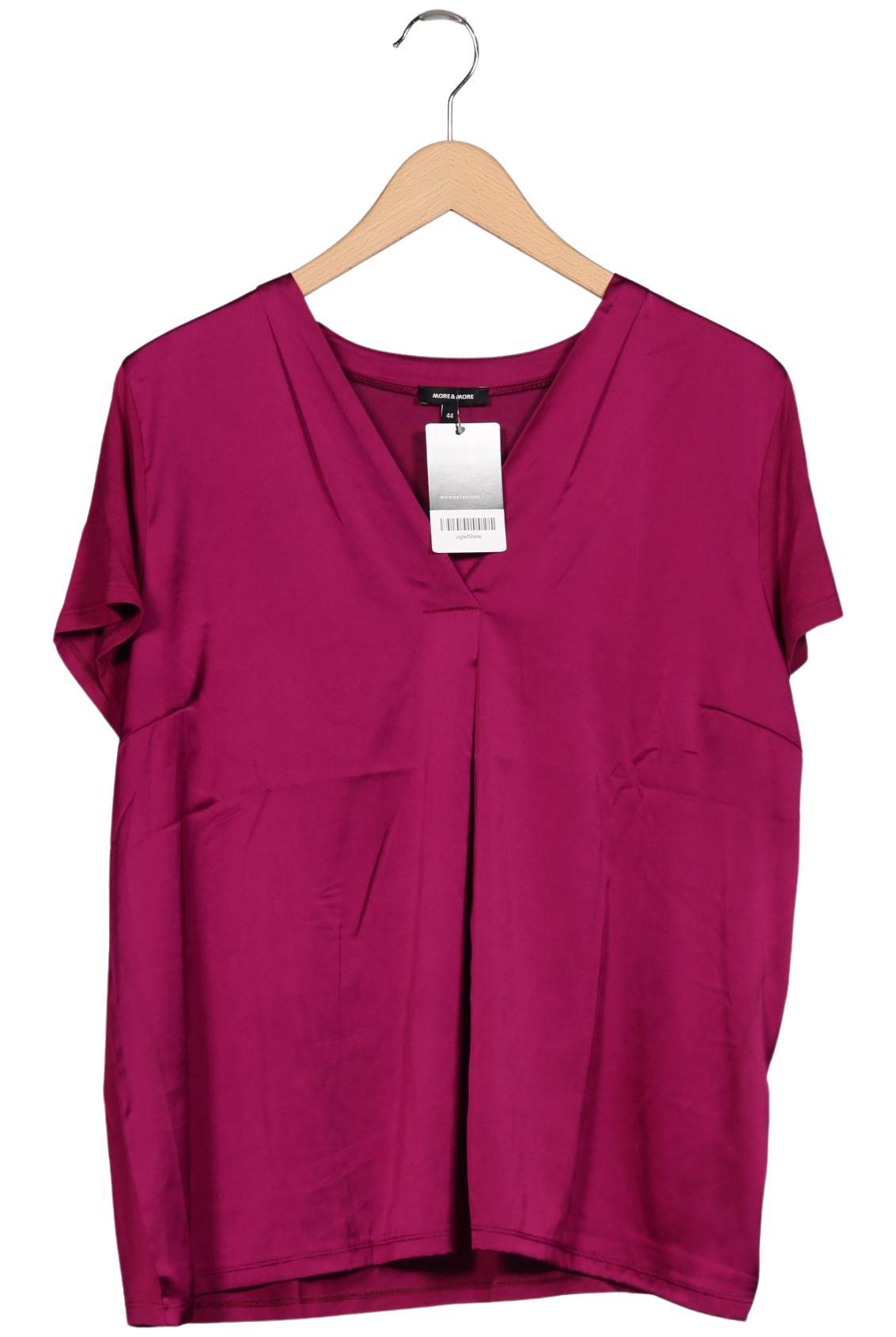 

More & More Damen T-Shirt, bordeaux, Gr. 44
