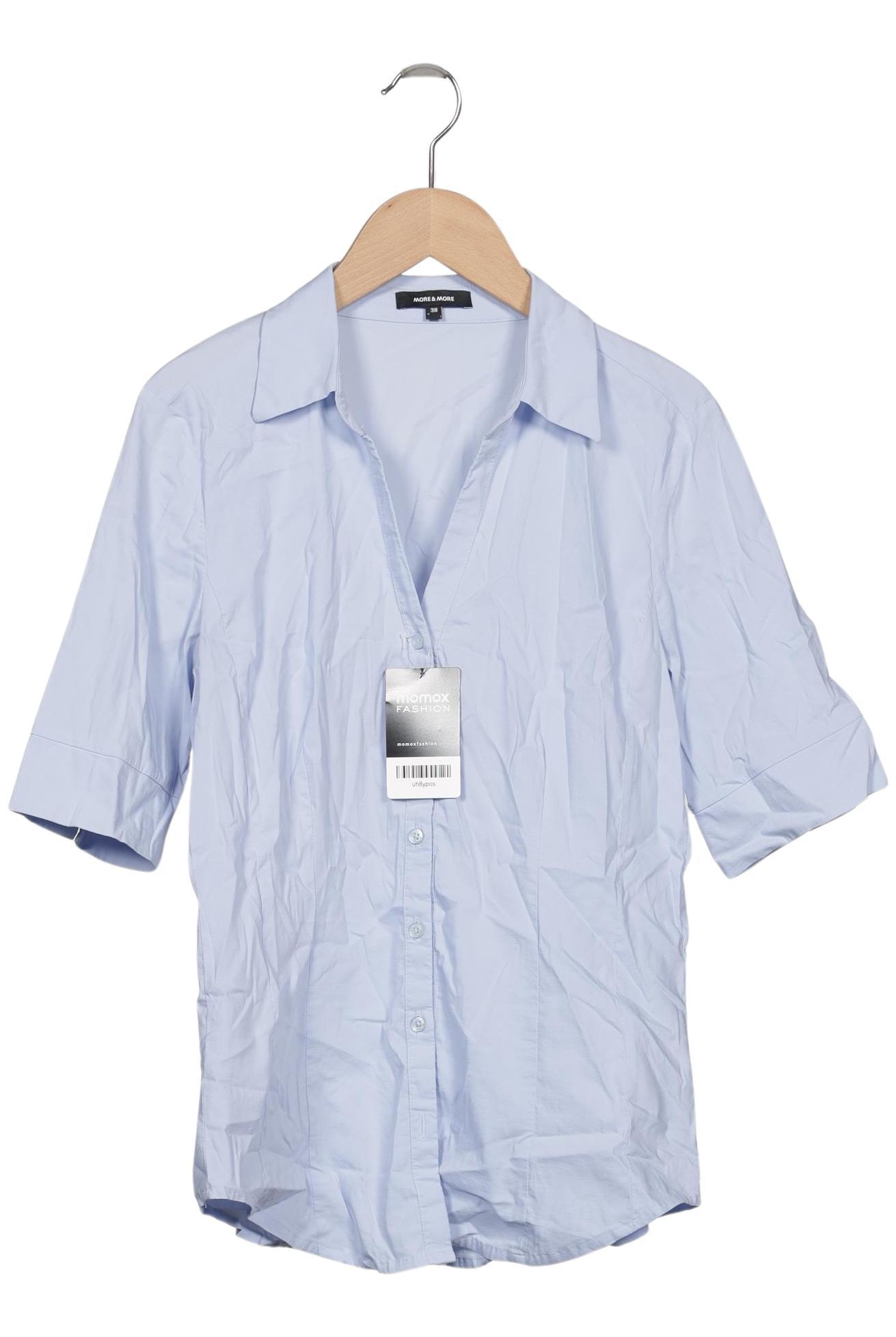 

More & More Damen Bluse, hellblau, Gr. 38