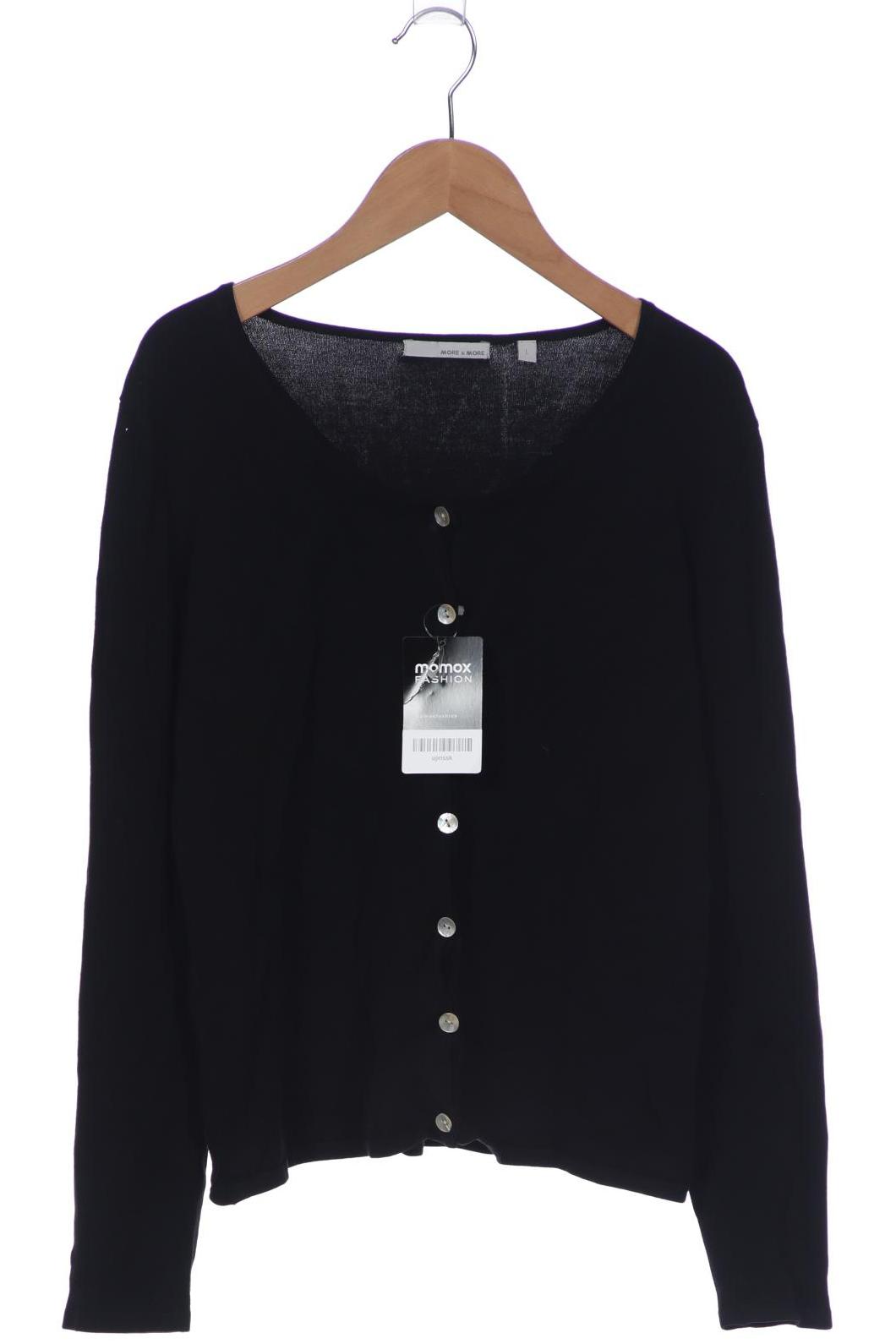 

More & More Damen Strickjacke, schwarz, Gr. 42