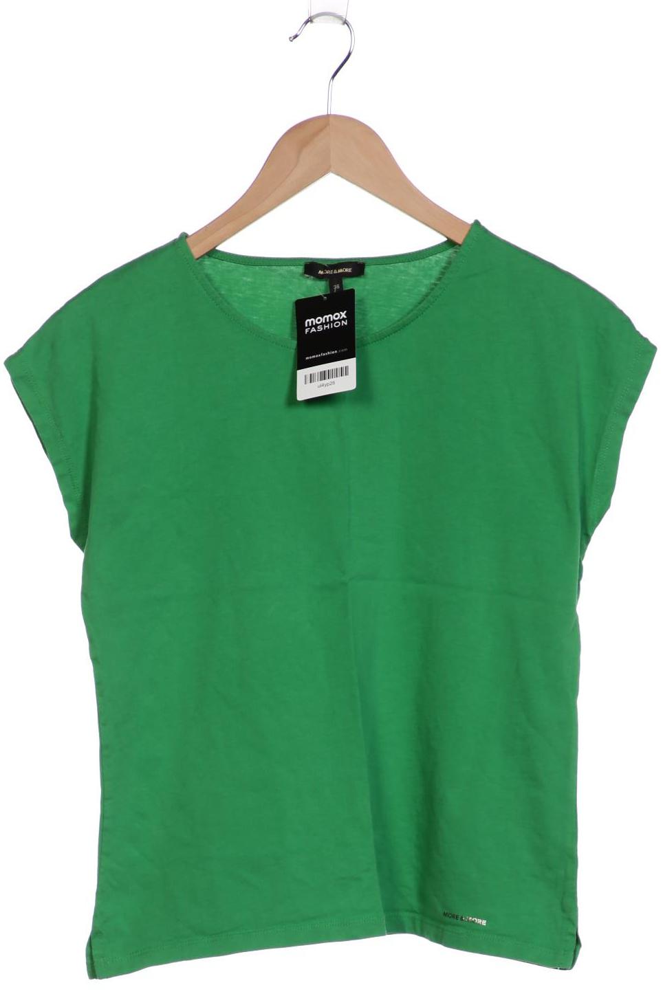 

More & More Damen T-Shirt, grün, Gr. 36