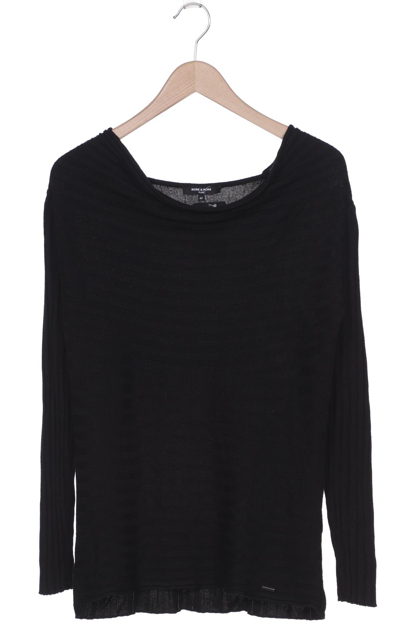 

More & More Damen Pullover, schwarz, Gr. 42