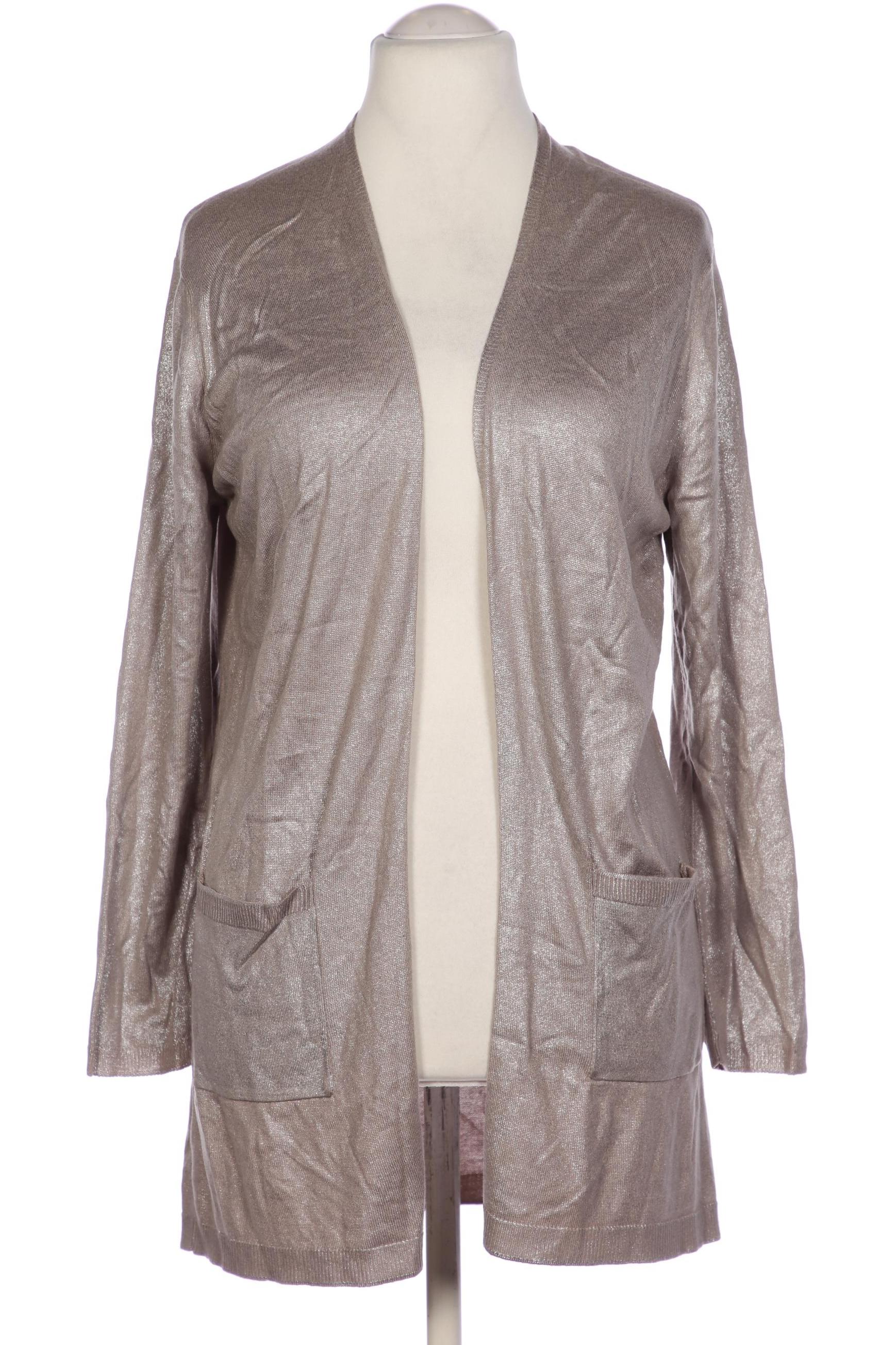 

More & More Damen Strickjacke, silber, Gr. 40