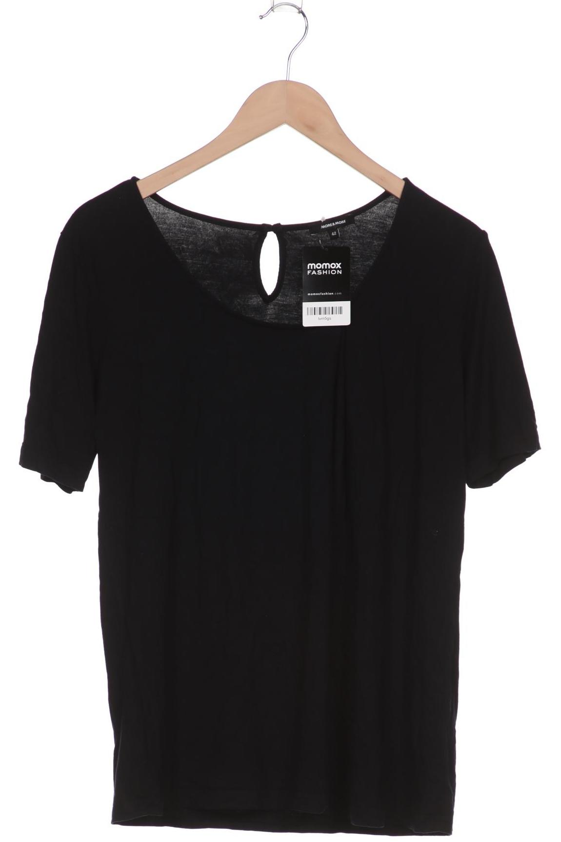 

More & More Damen T-Shirt, schwarz, Gr. 42