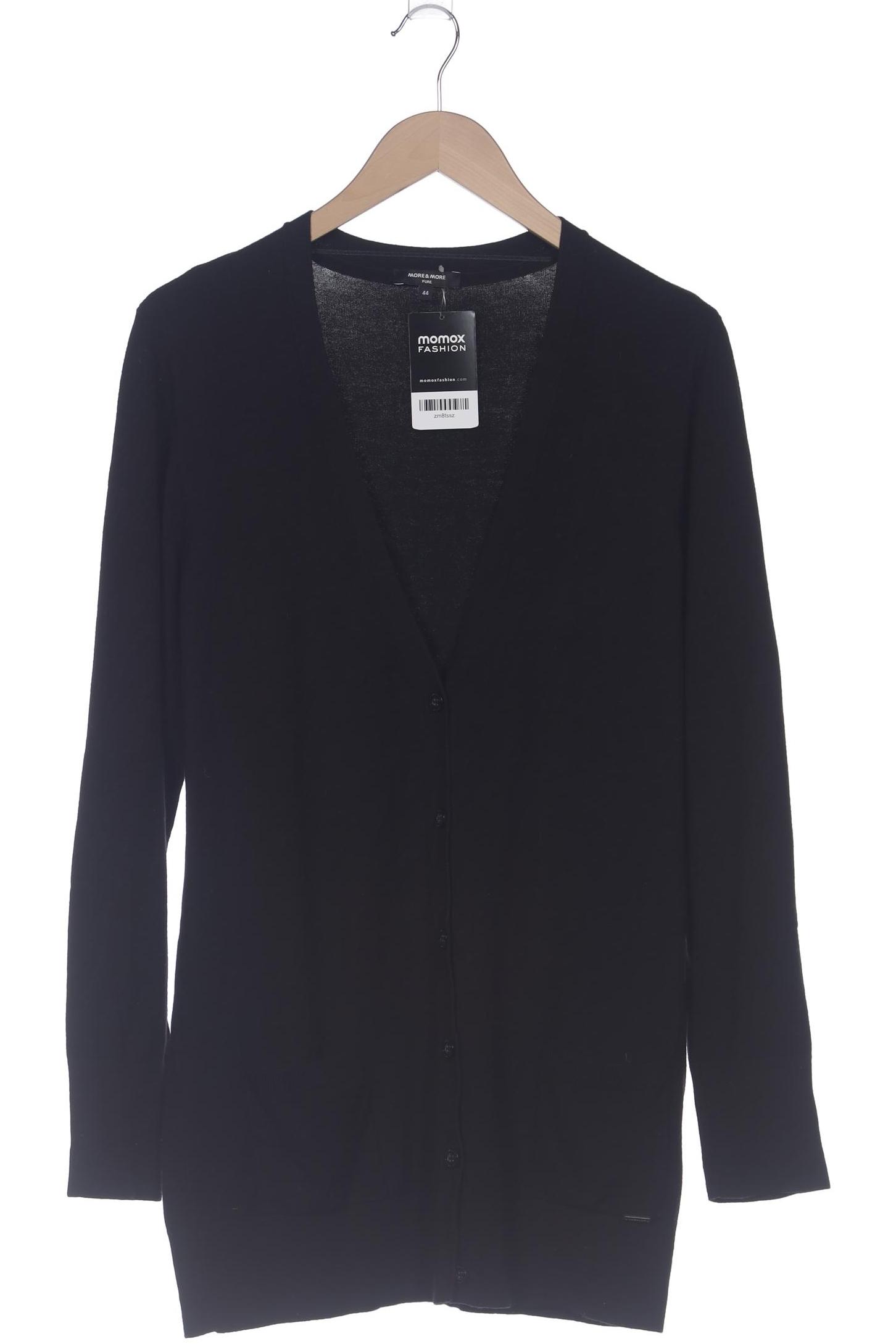 

More & More Damen Strickjacke, schwarz, Gr. 44