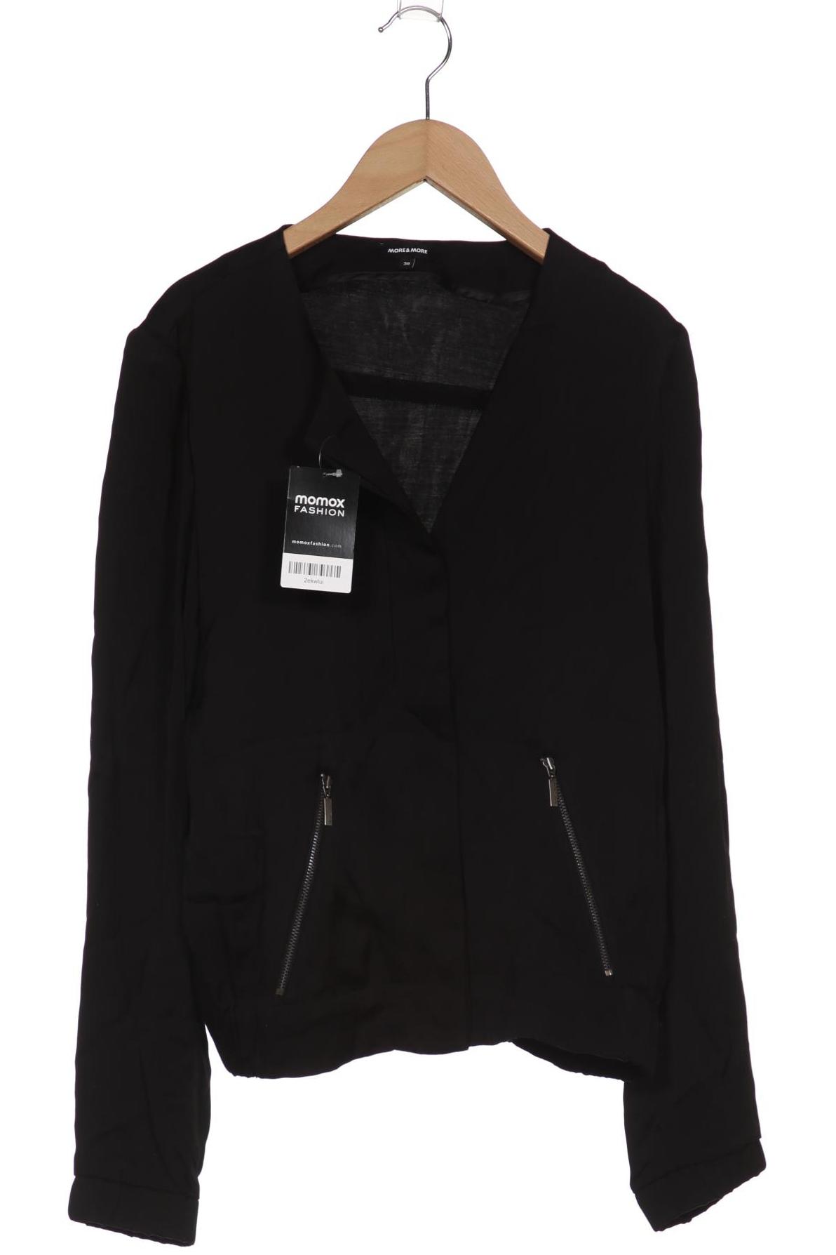 

More & More Damen Jacke, schwarz, Gr. 38