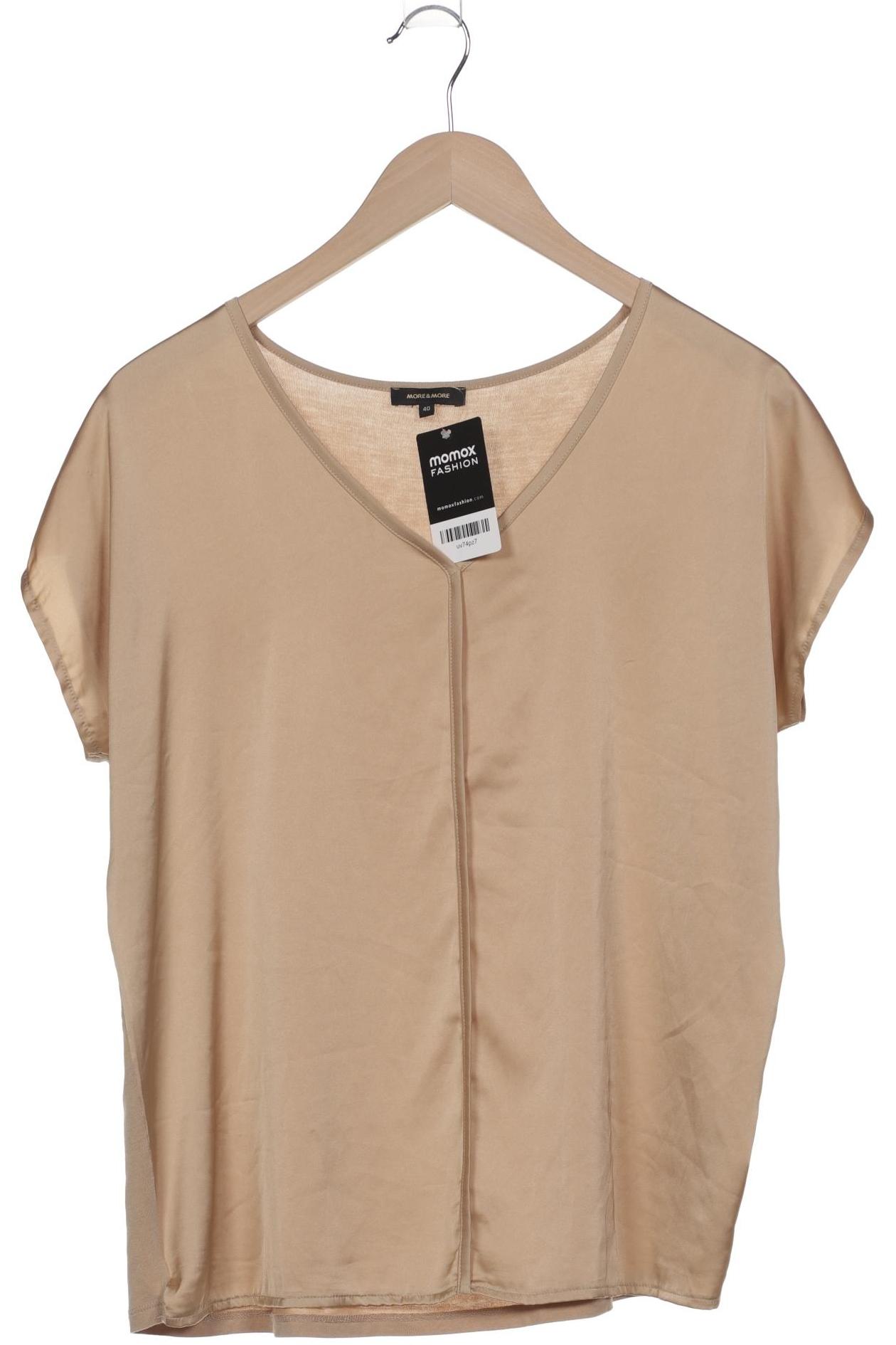 

More & More Damen T-Shirt, beige, Gr. 40