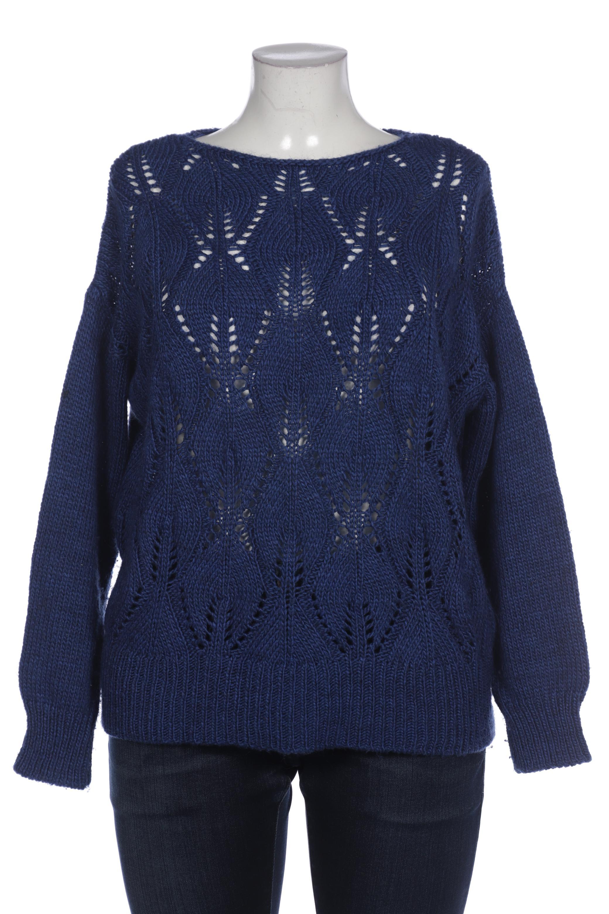 

More & More Damen Pullover, blau, Gr. 42
