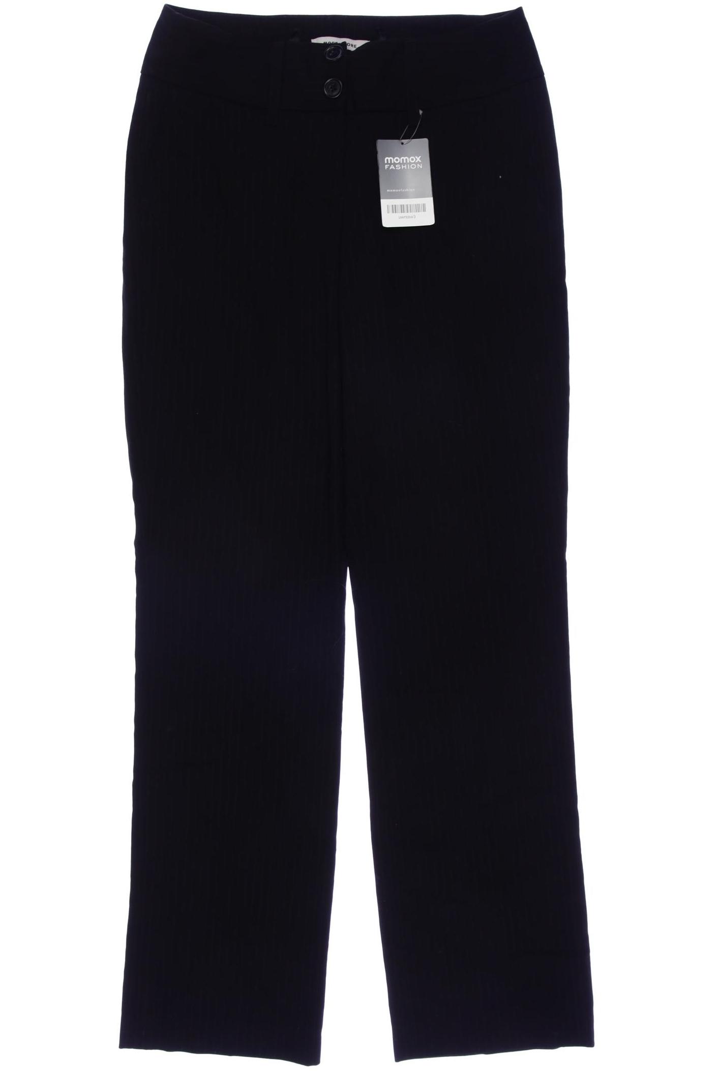 

More & More Damen Stoffhose, schwarz, Gr. 34