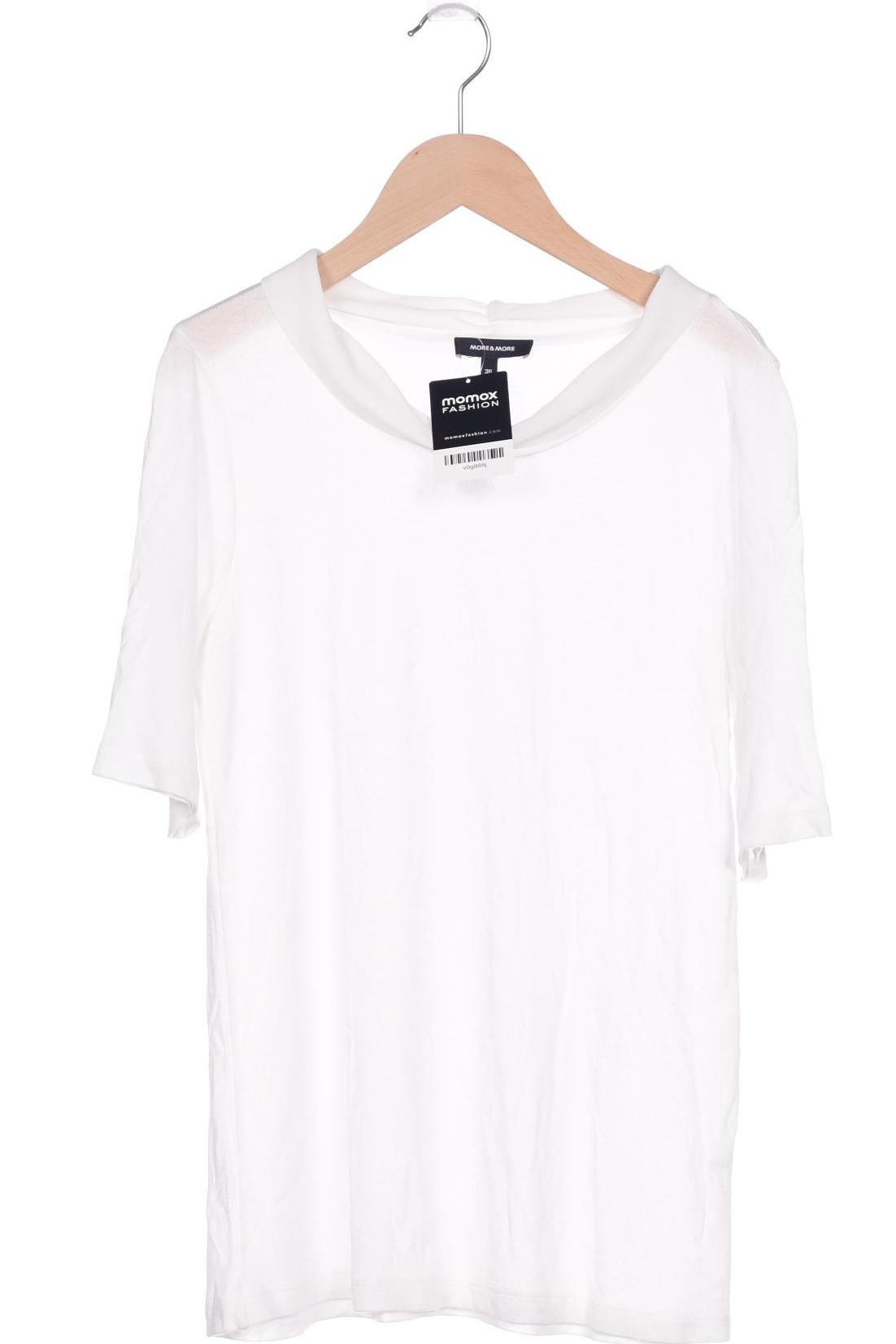 

More & More Damen T-Shirt, weiß, Gr. 36