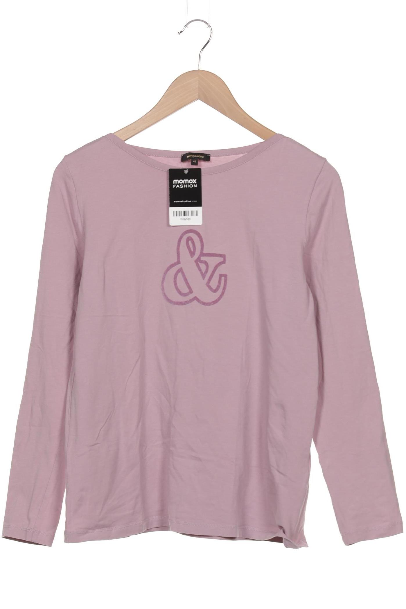 

More & More Damen Langarmshirt, flieder, Gr. 42