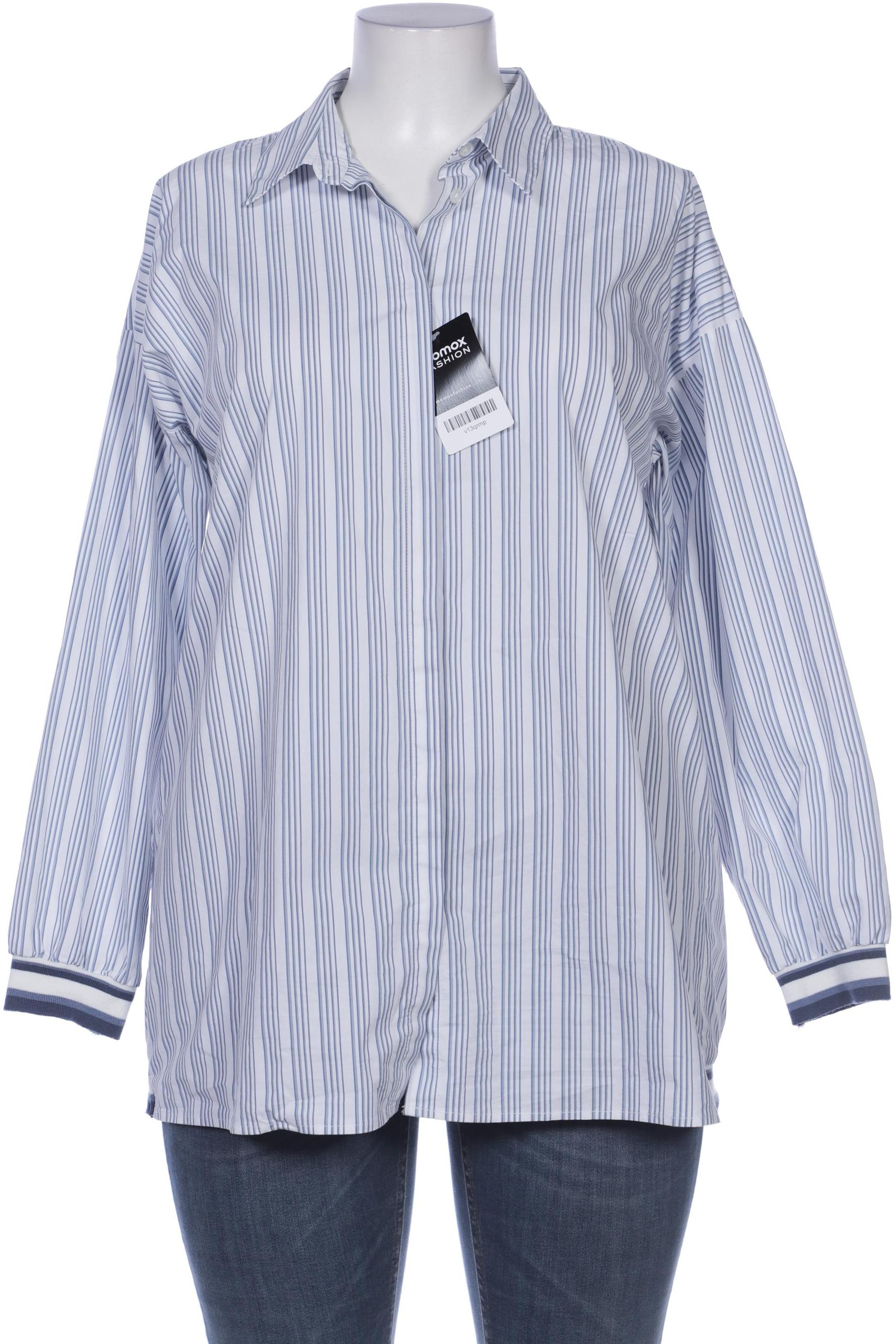 

More & More Damen Bluse, blau, Gr. 42