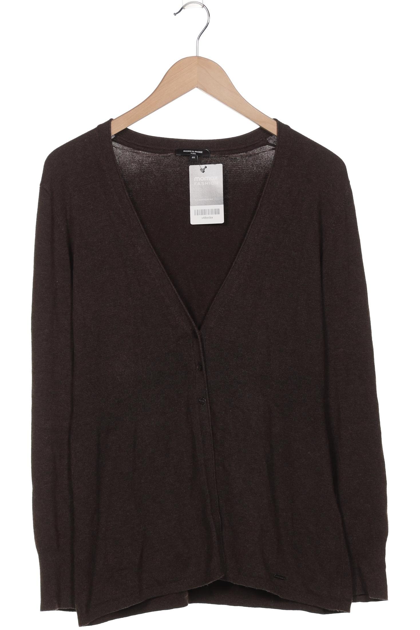 

More & More Damen Strickjacke, braun, Gr. 46